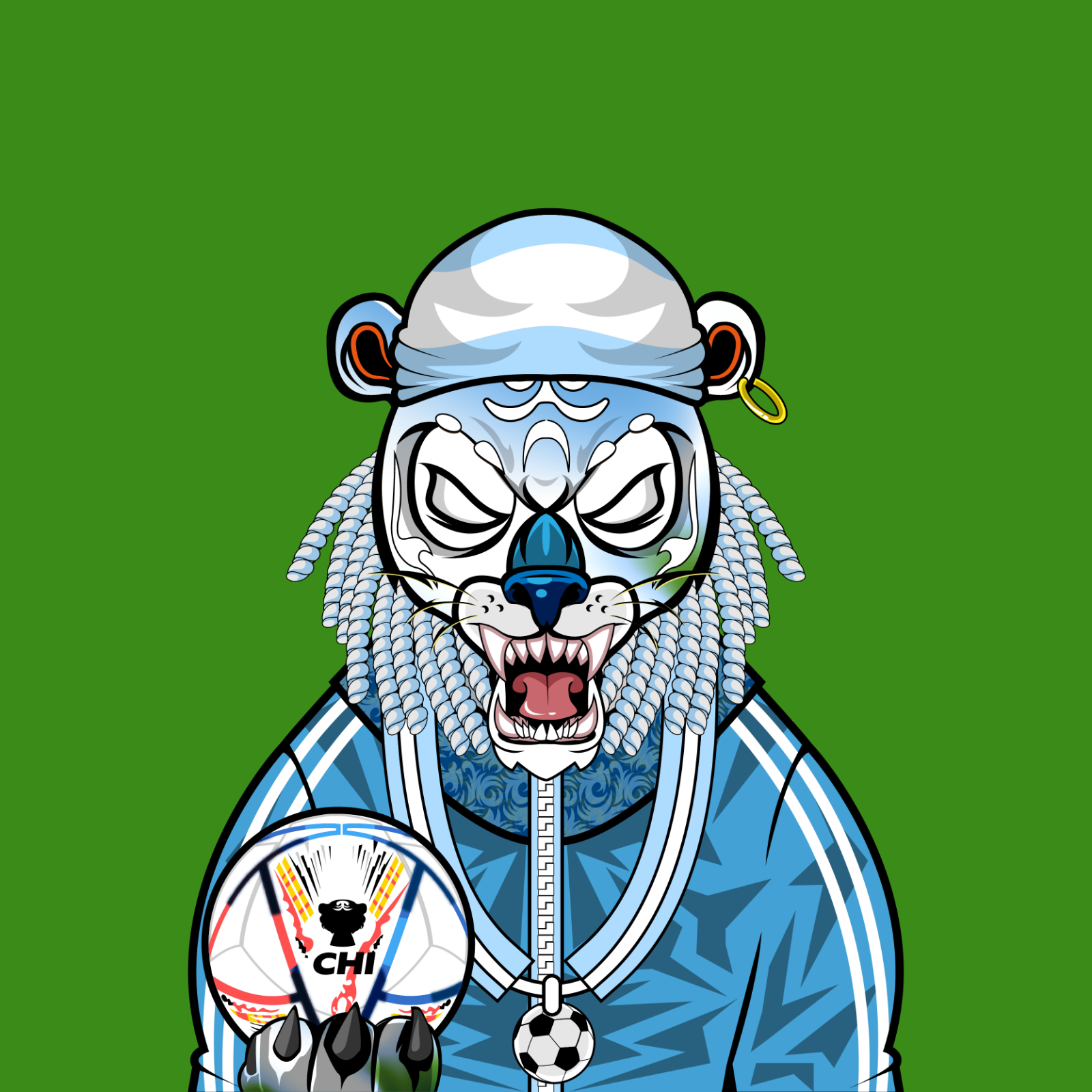 Football TigerChi #0801 NFT on Algorand