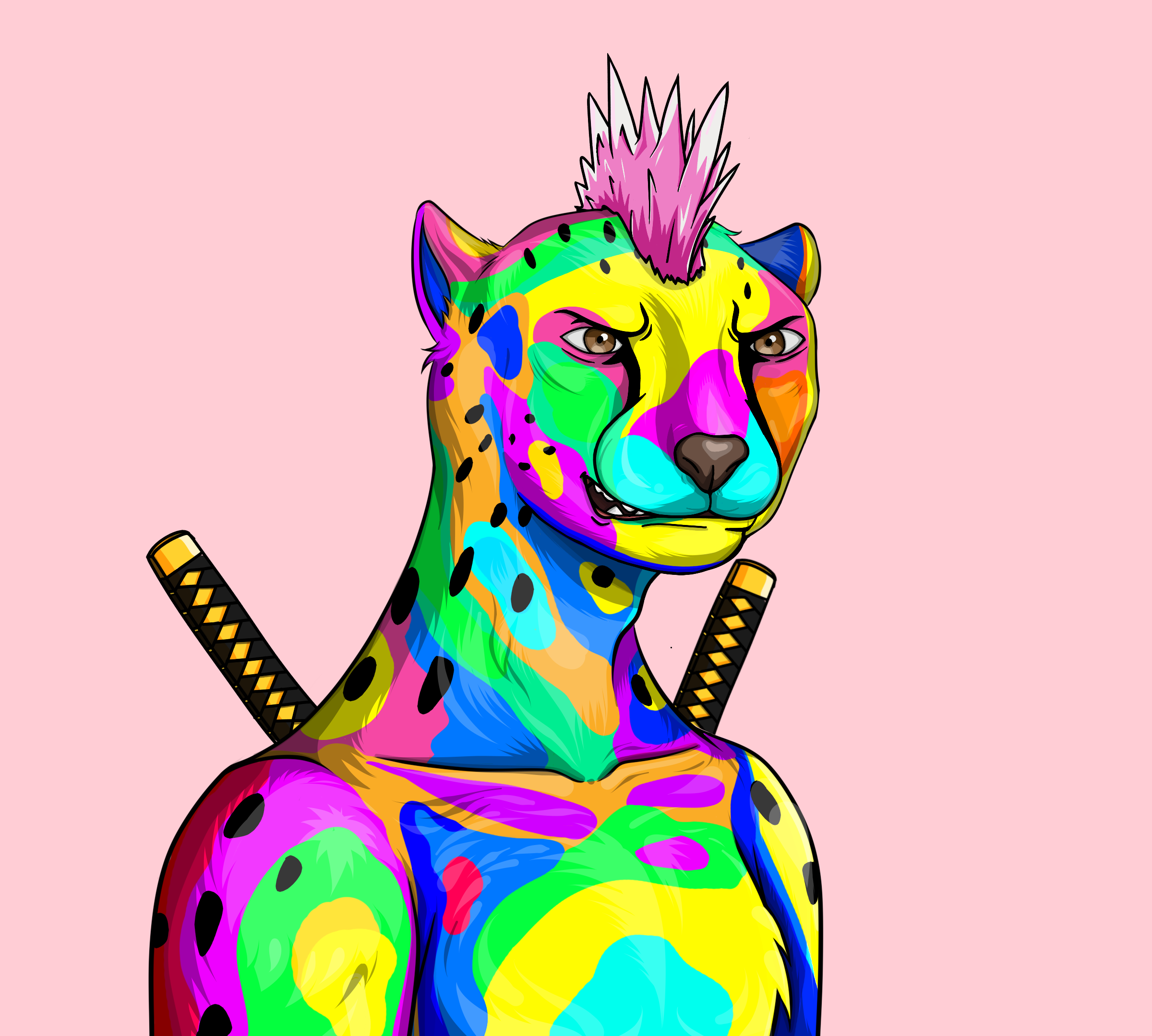 Chic Cheetah #294 NFT on Algorand
