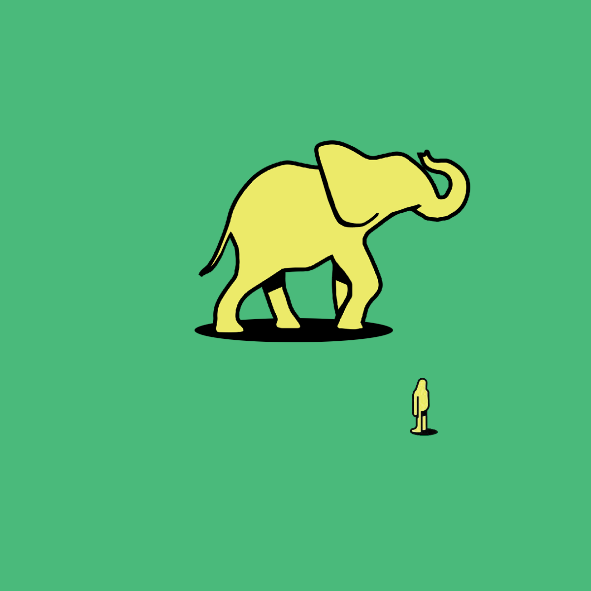 Tiny Algo Elephant NFT on Algorand