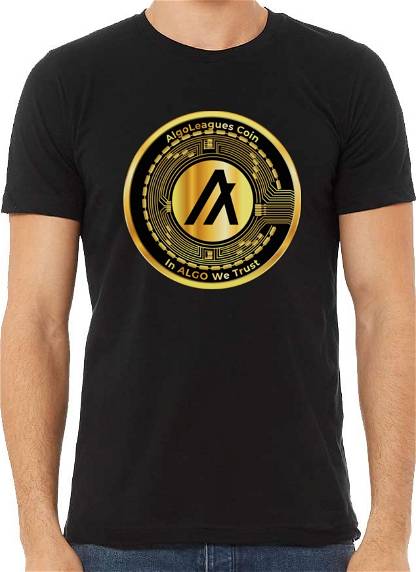 Algo Leagues Coin Black Shirt