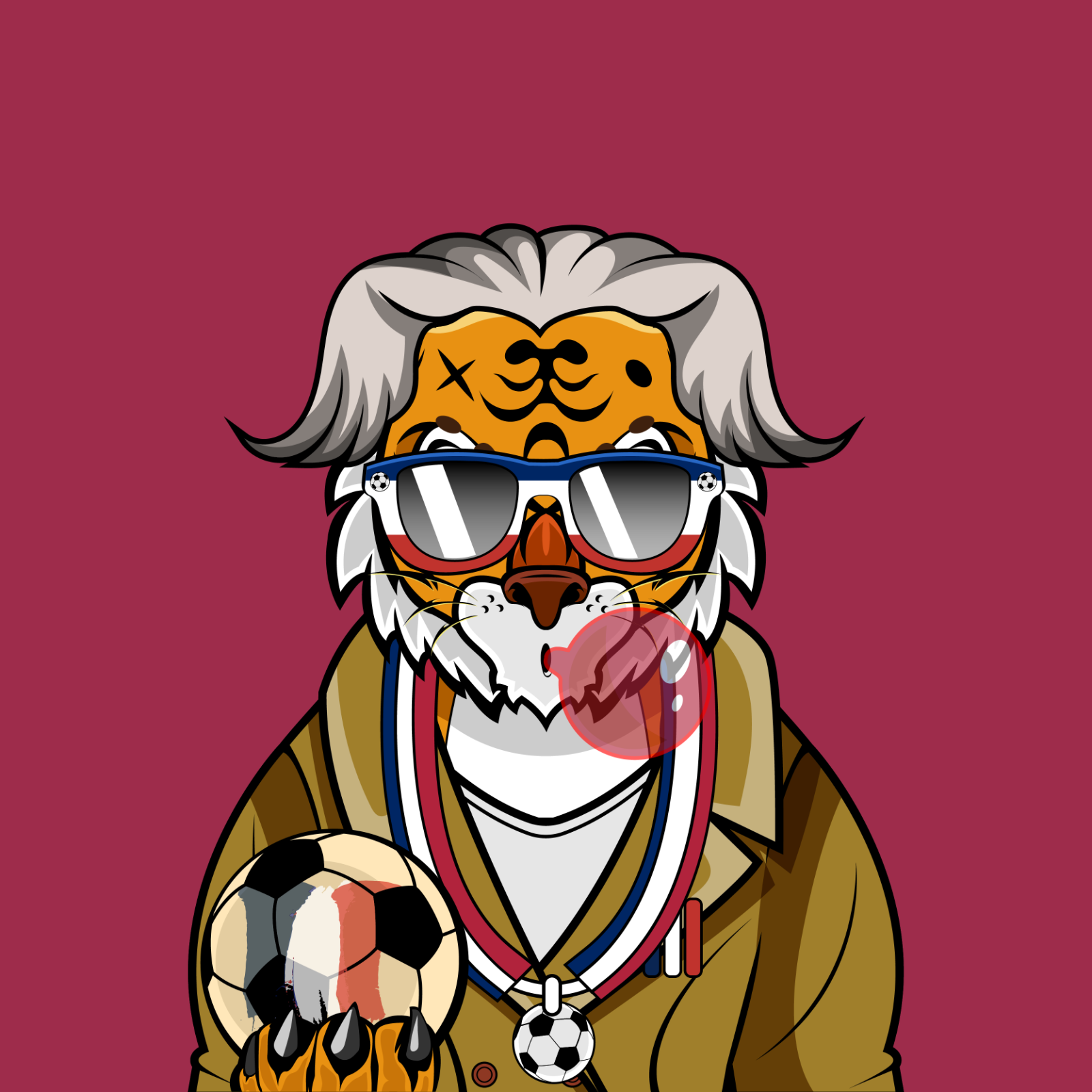 Football TigerChi #1372 NFT on Algorand