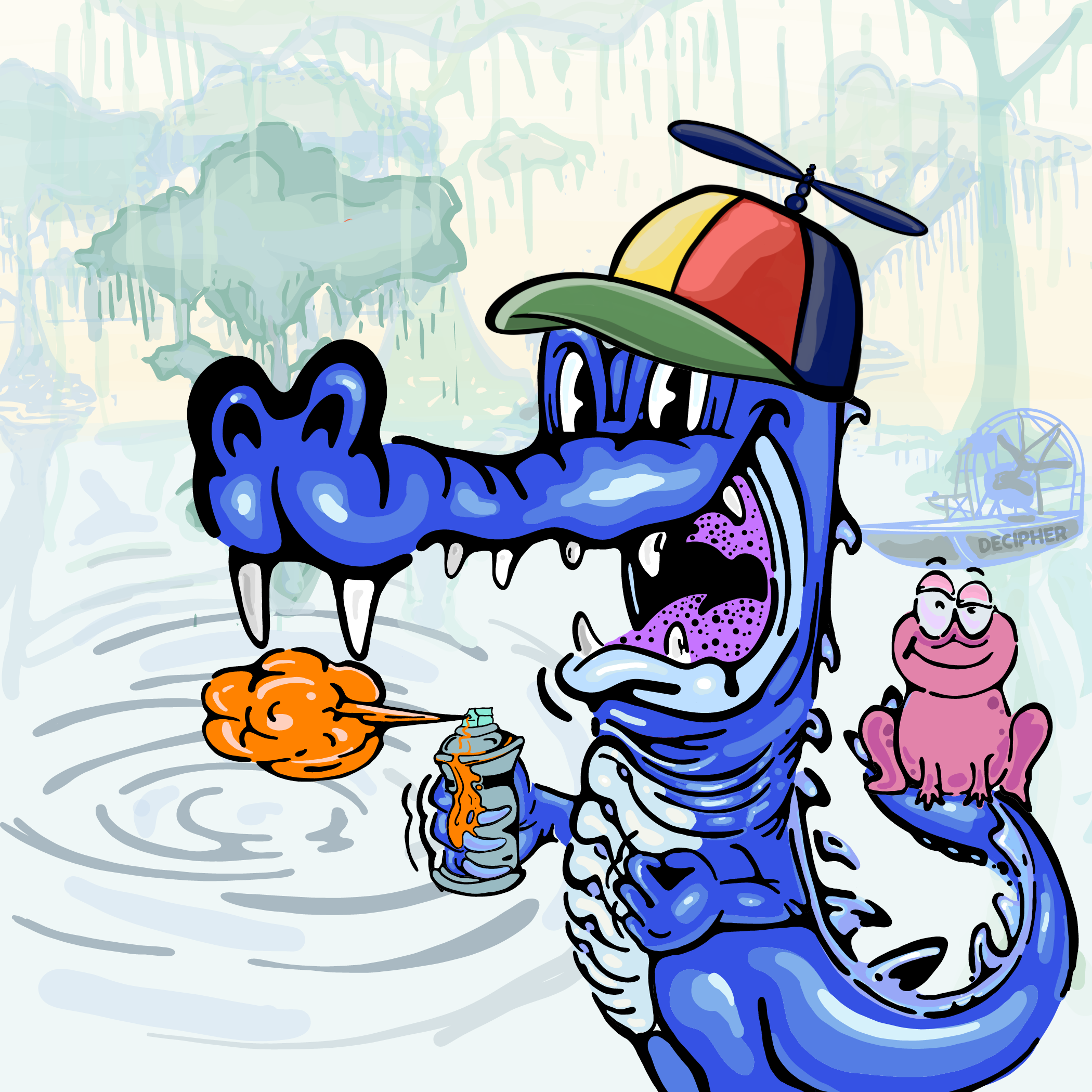 Algo Gator #152 NFT on Algorand