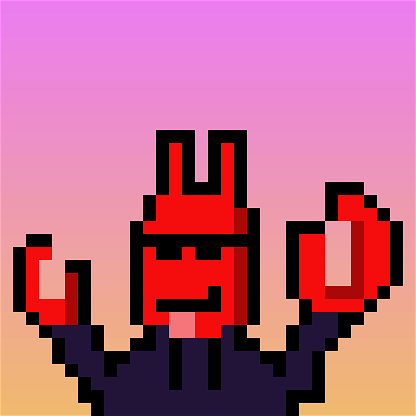 Pixel Lobster #390