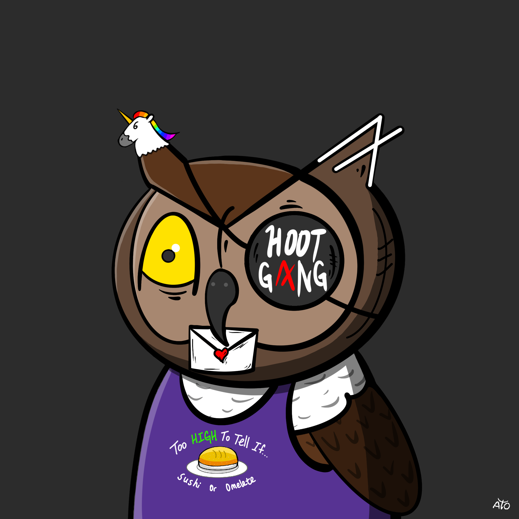 AOWL #295 NFT on Algorand