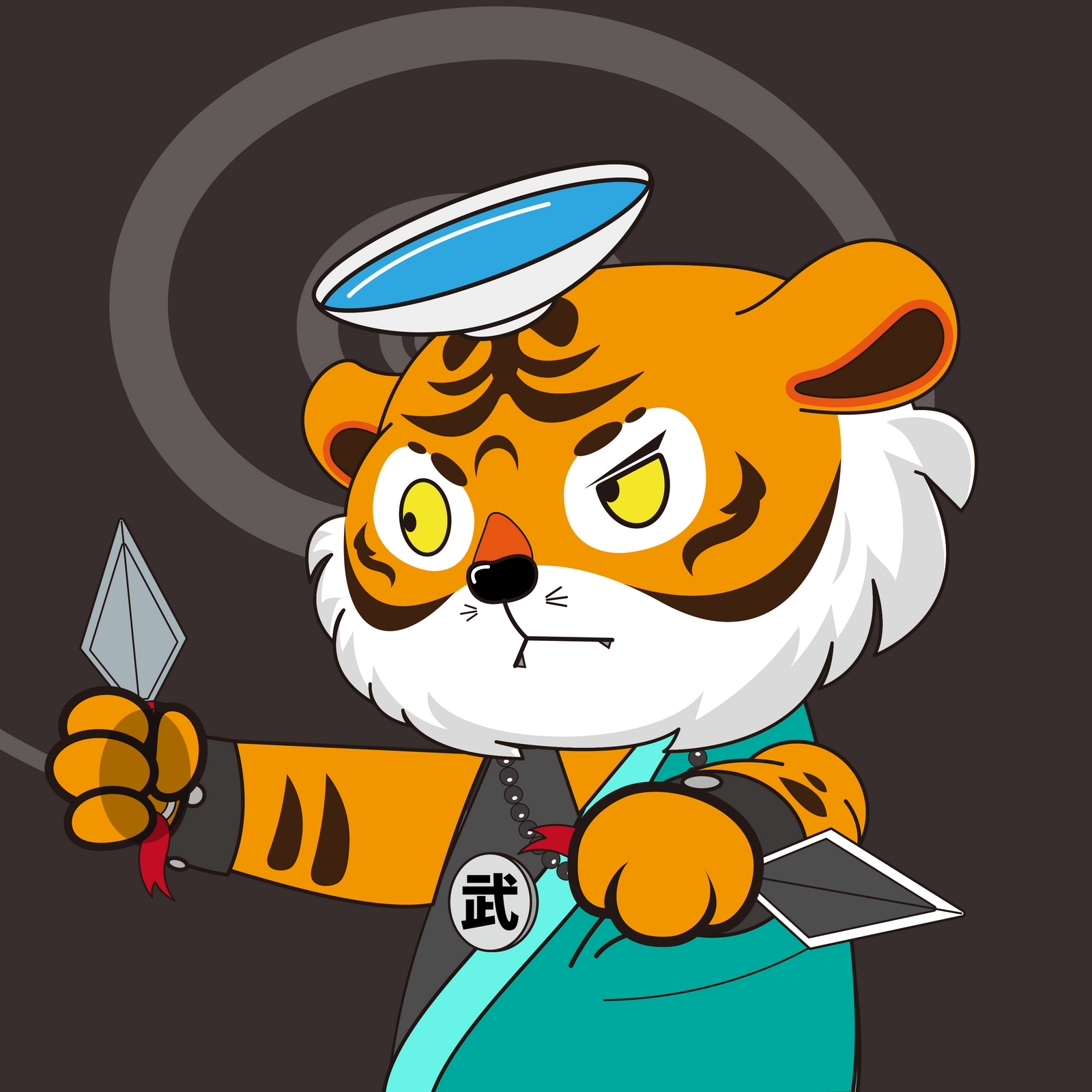 Apprentice TigerChi #068 NFT on Algorand