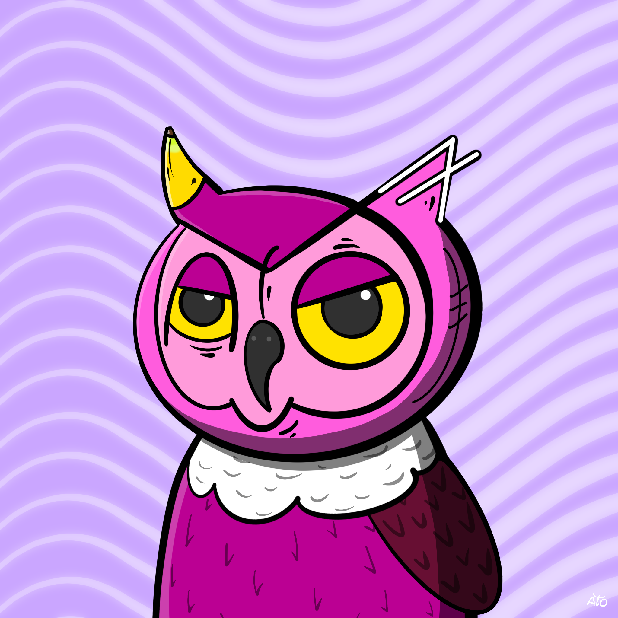 AOWL #1418 NFT on Algorand