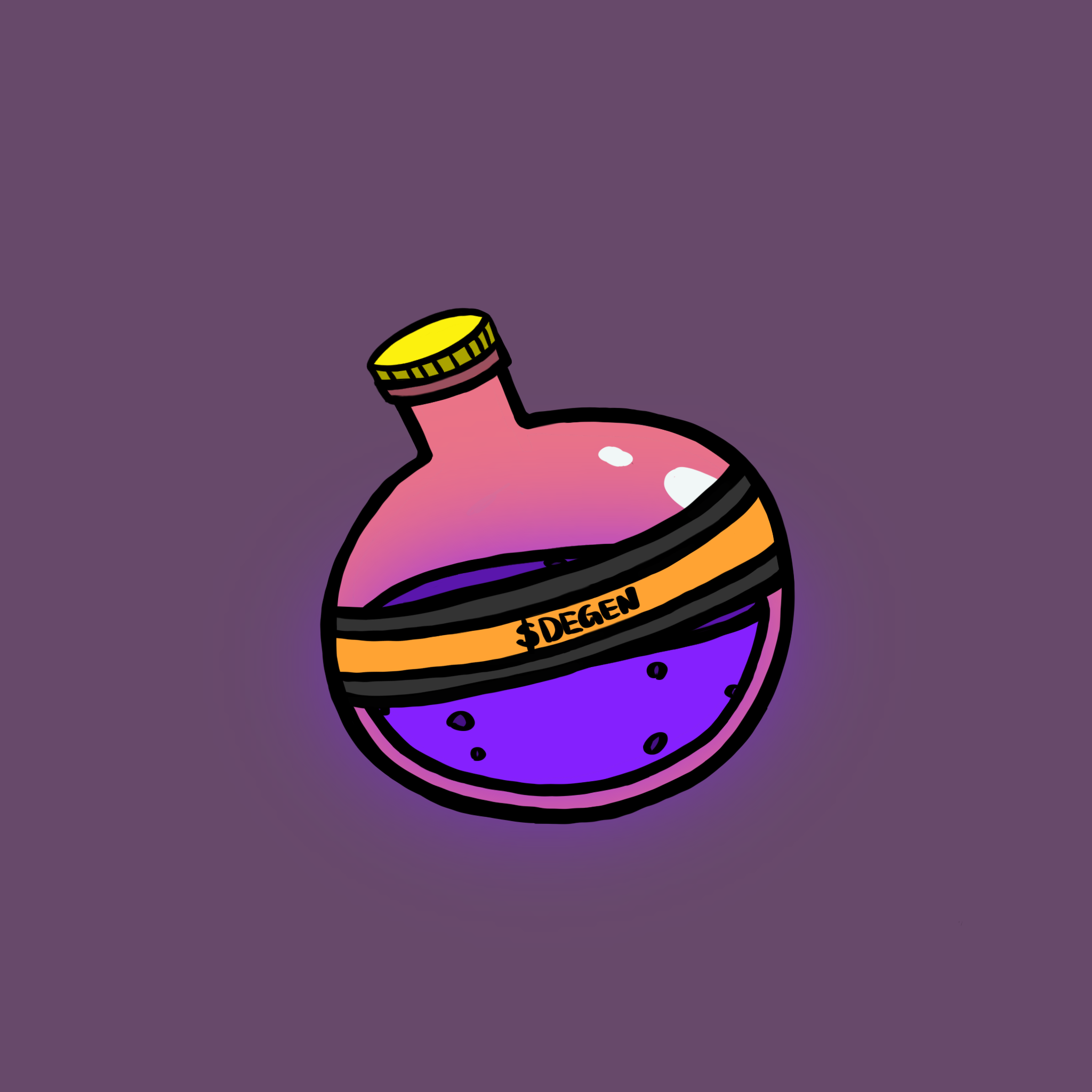 Degen Potion #65 NFT on Algorand