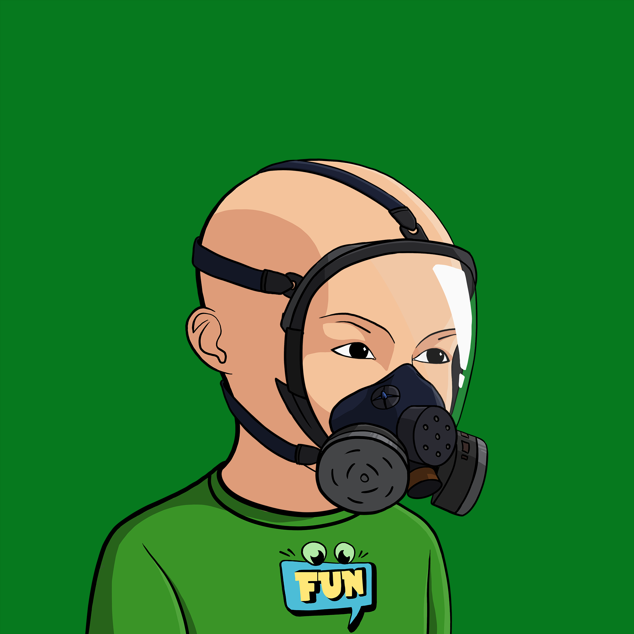 Bald Head #1638 NFT on Algorand