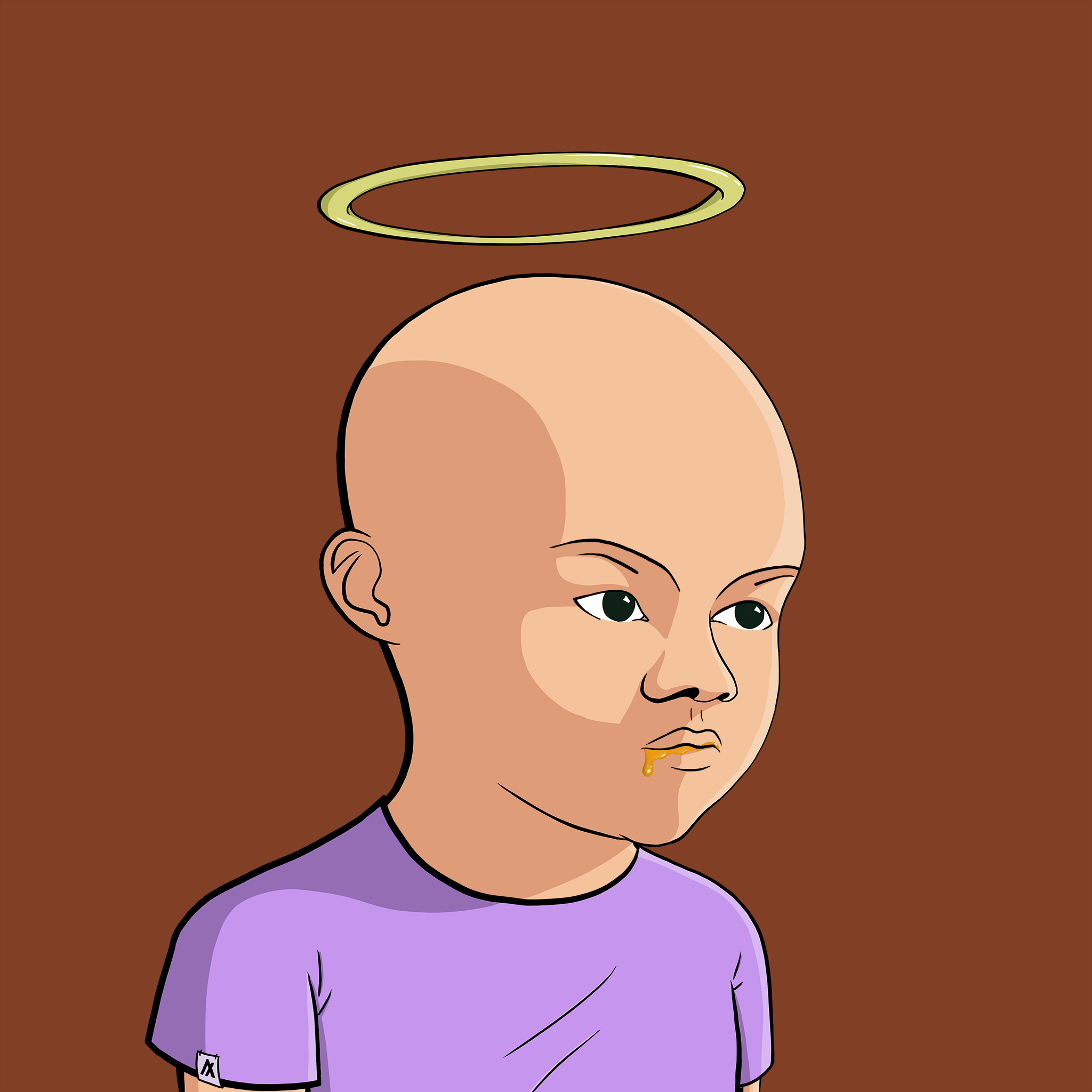 Bald Head #1737 NFT on Algorand