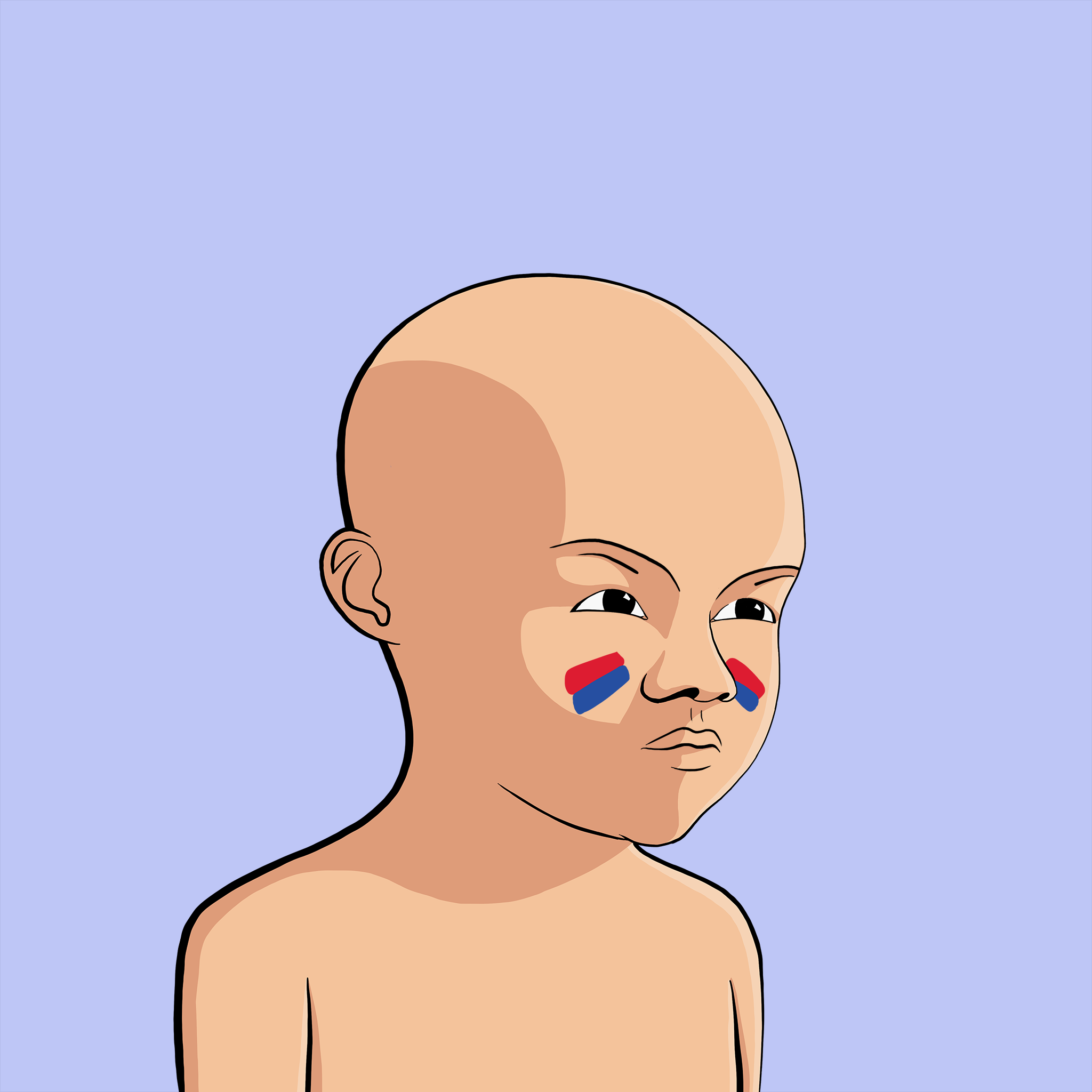 Bald Head #1781 NFT on Algorand