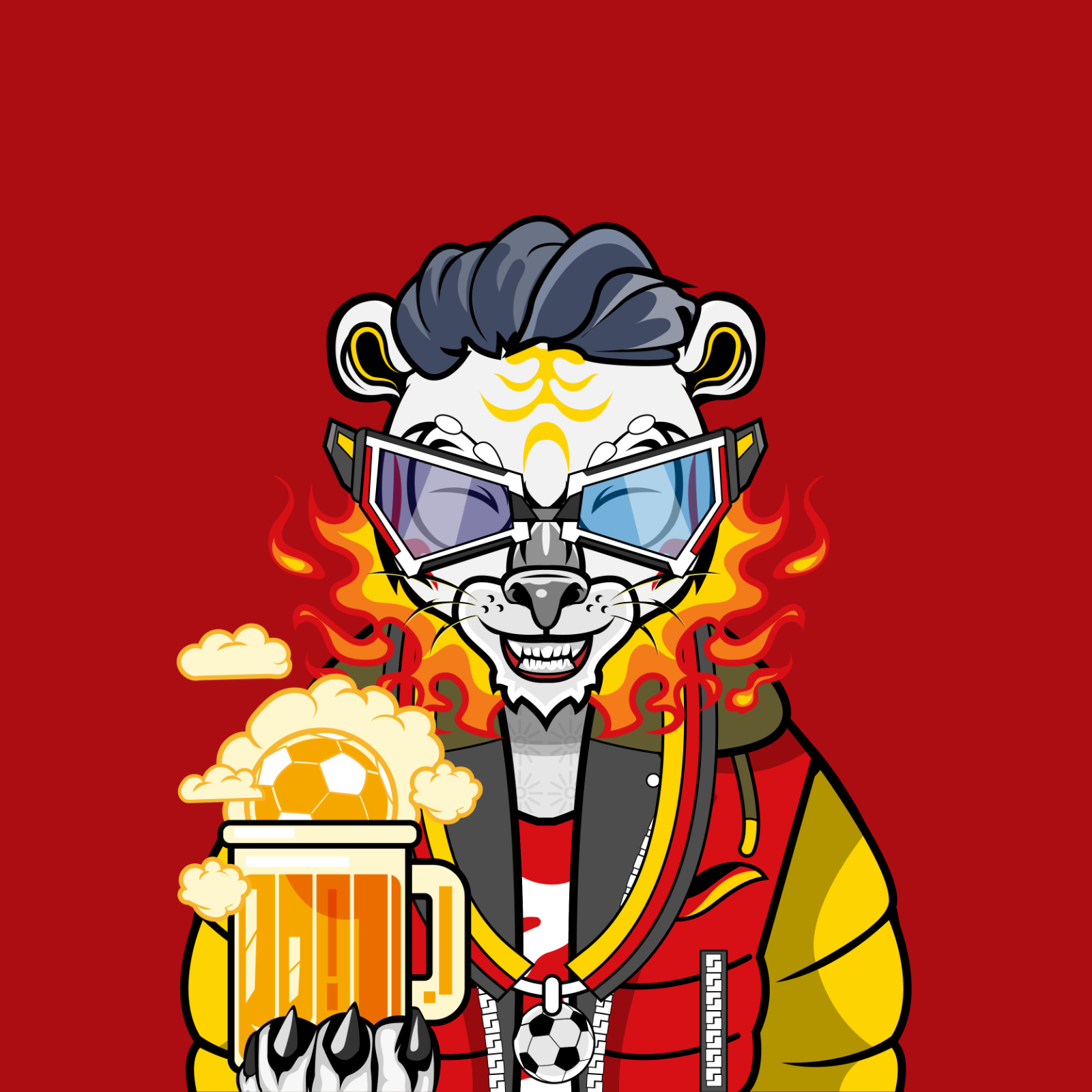 Football TigerChi #0974 NFT on Algorand