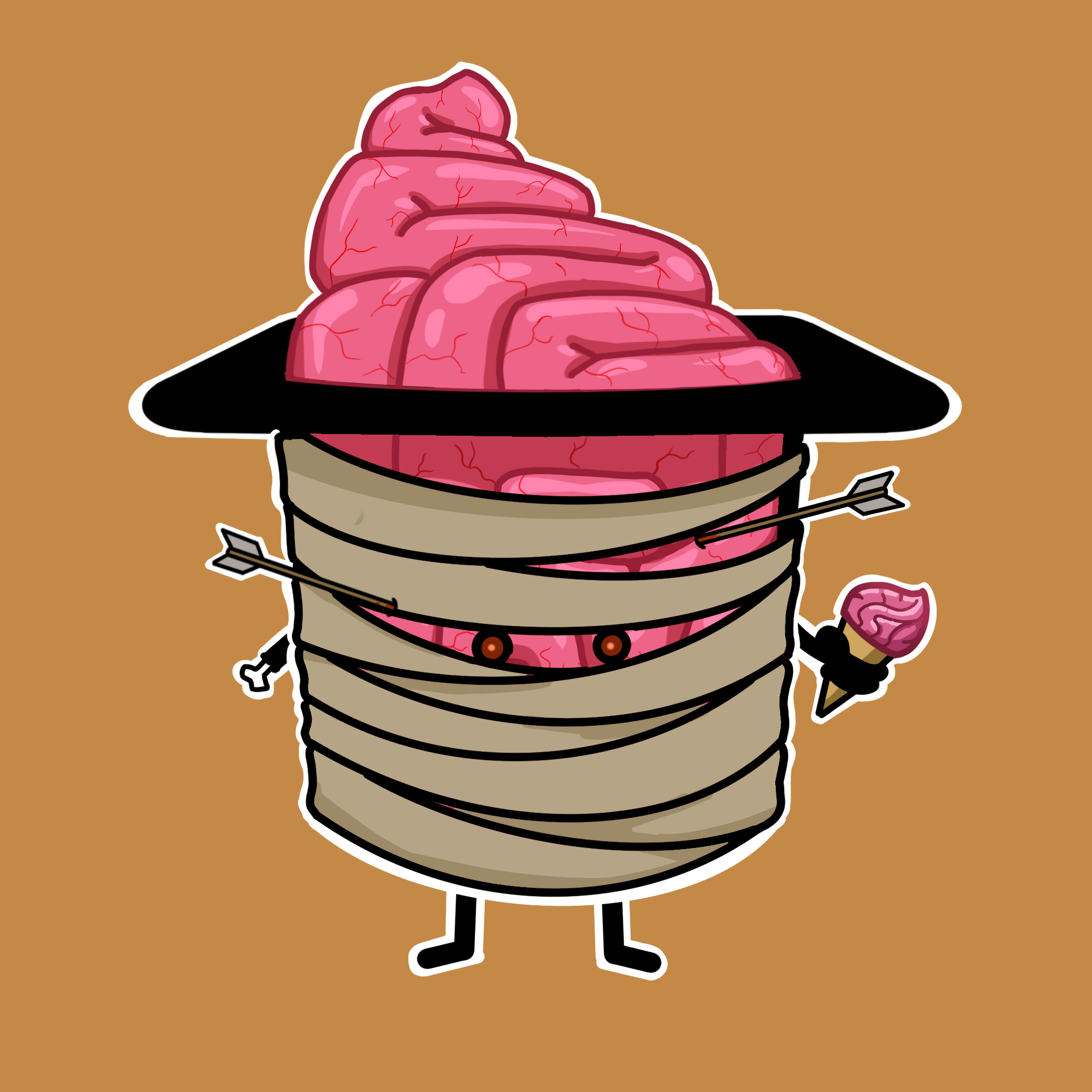 ZombiePuddin #105 NFT on Algorand