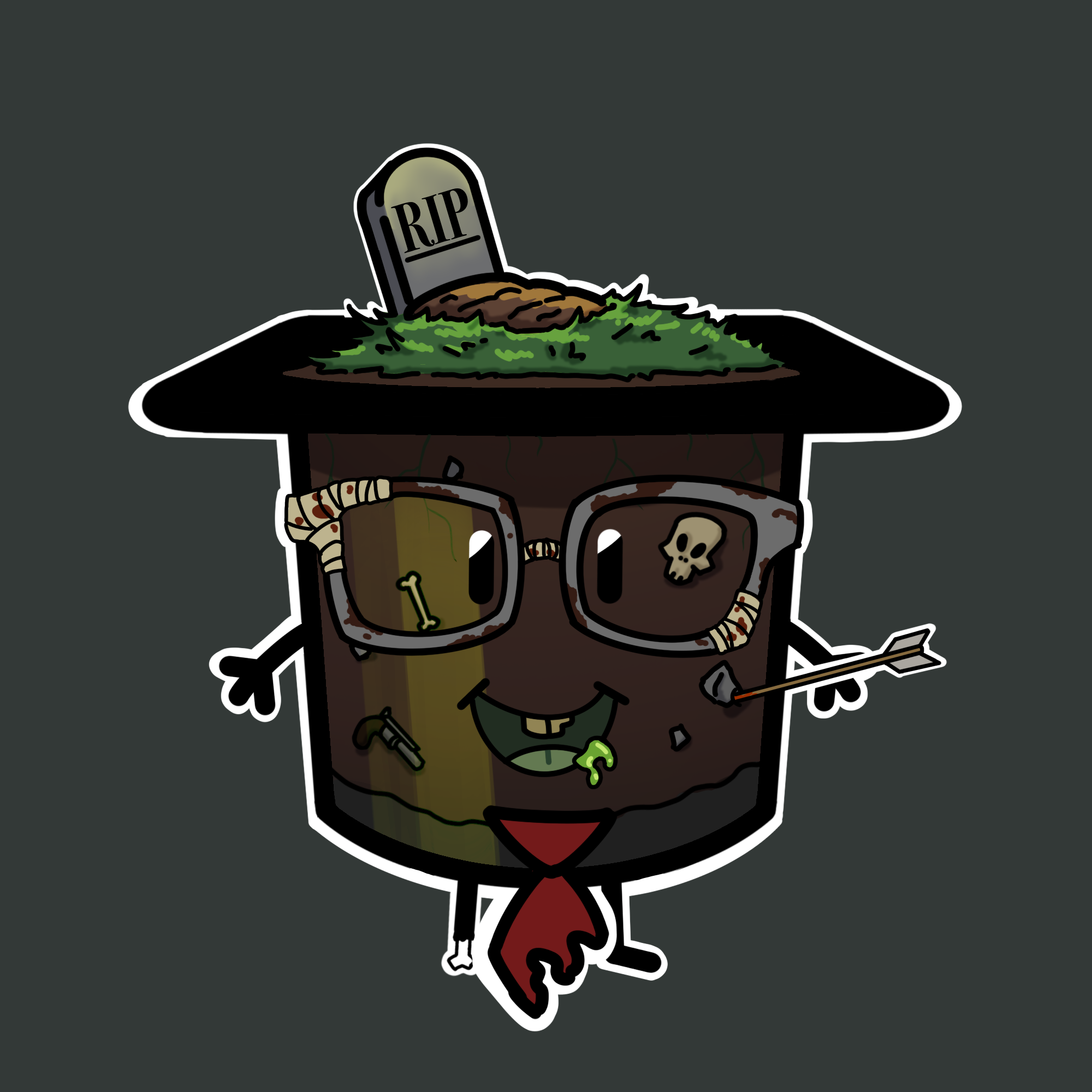 ZombiePuddin #12 NFT on Algorand