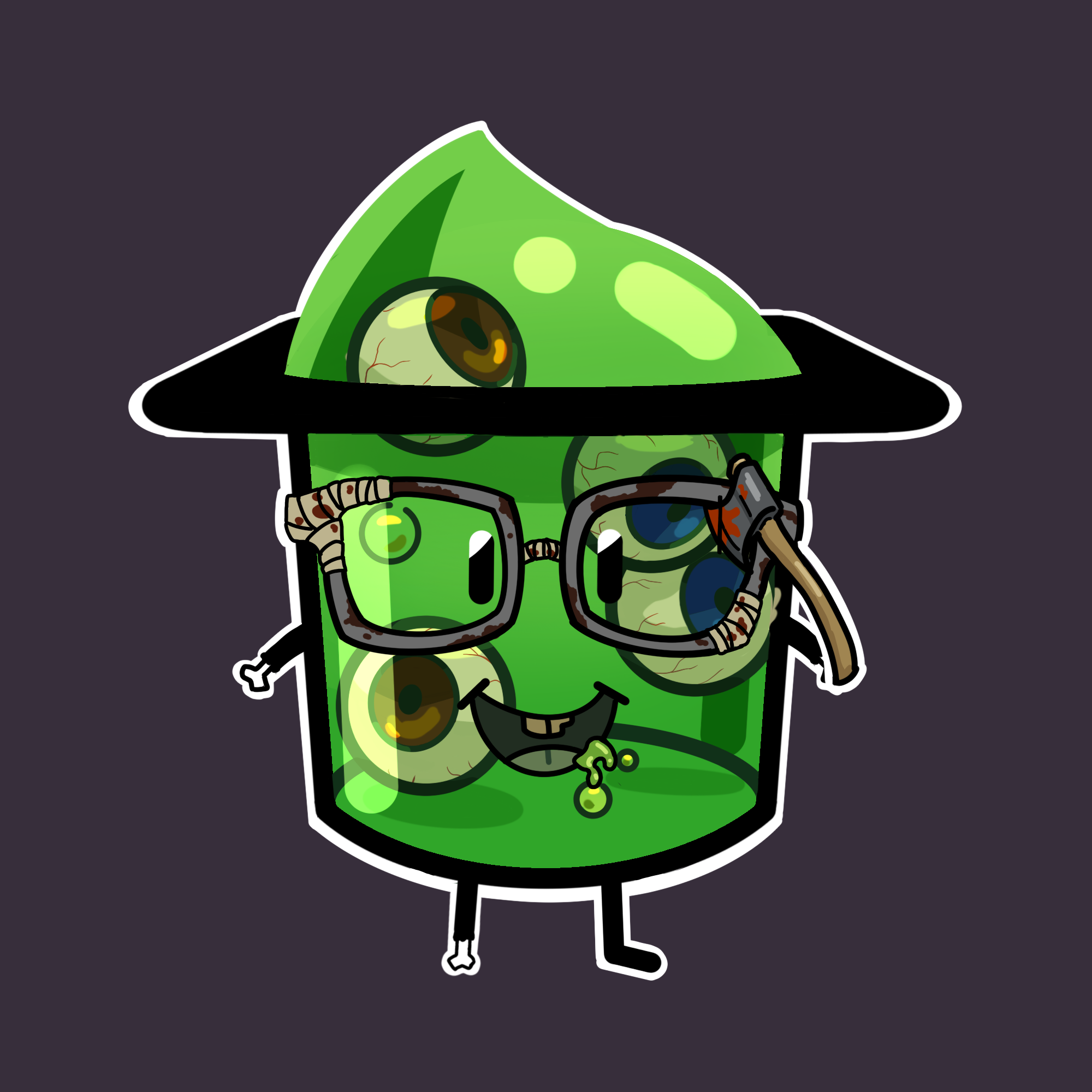 ZombiePuddin #120 NFT on Algorand