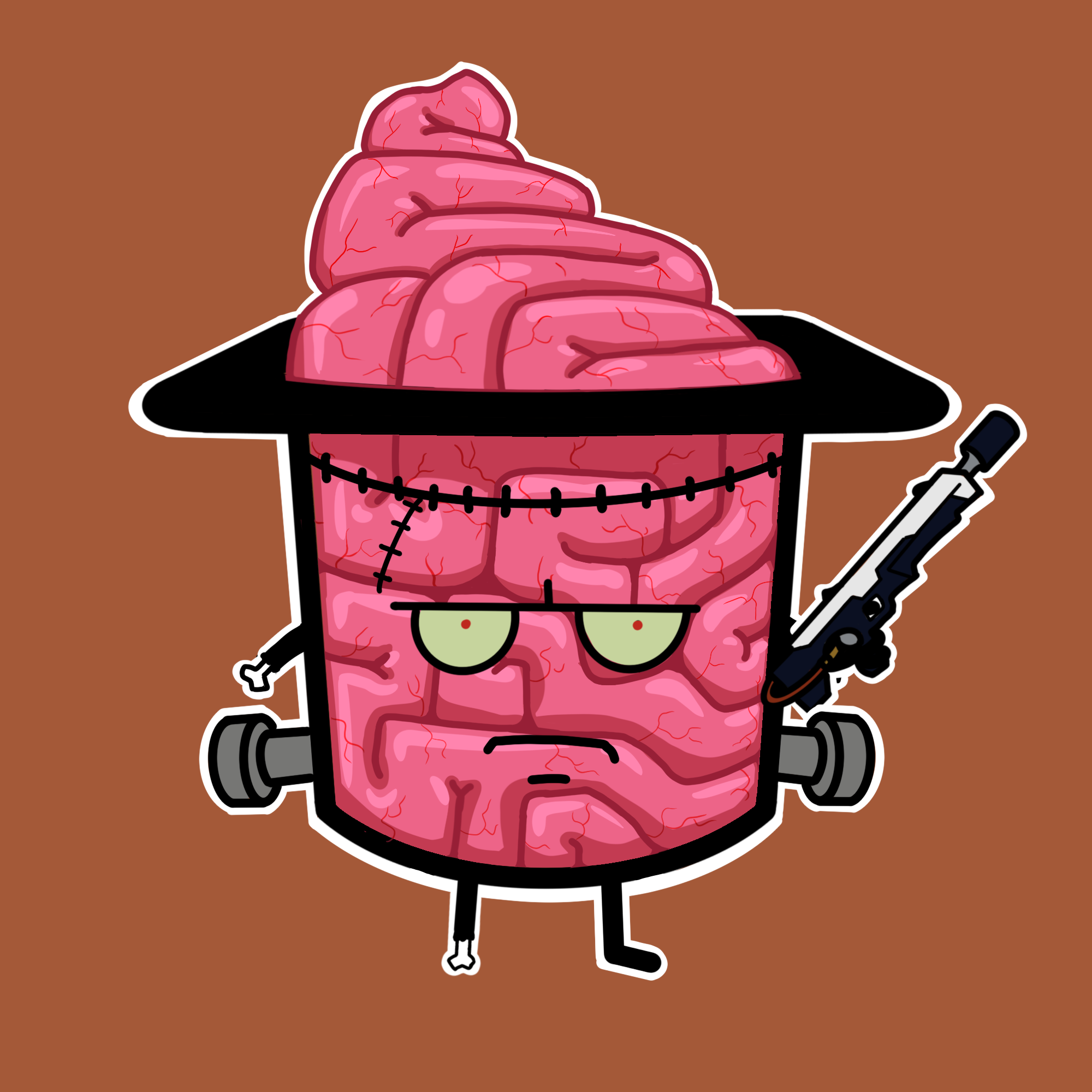 ZombiePuddin #123 NFT on Algorand