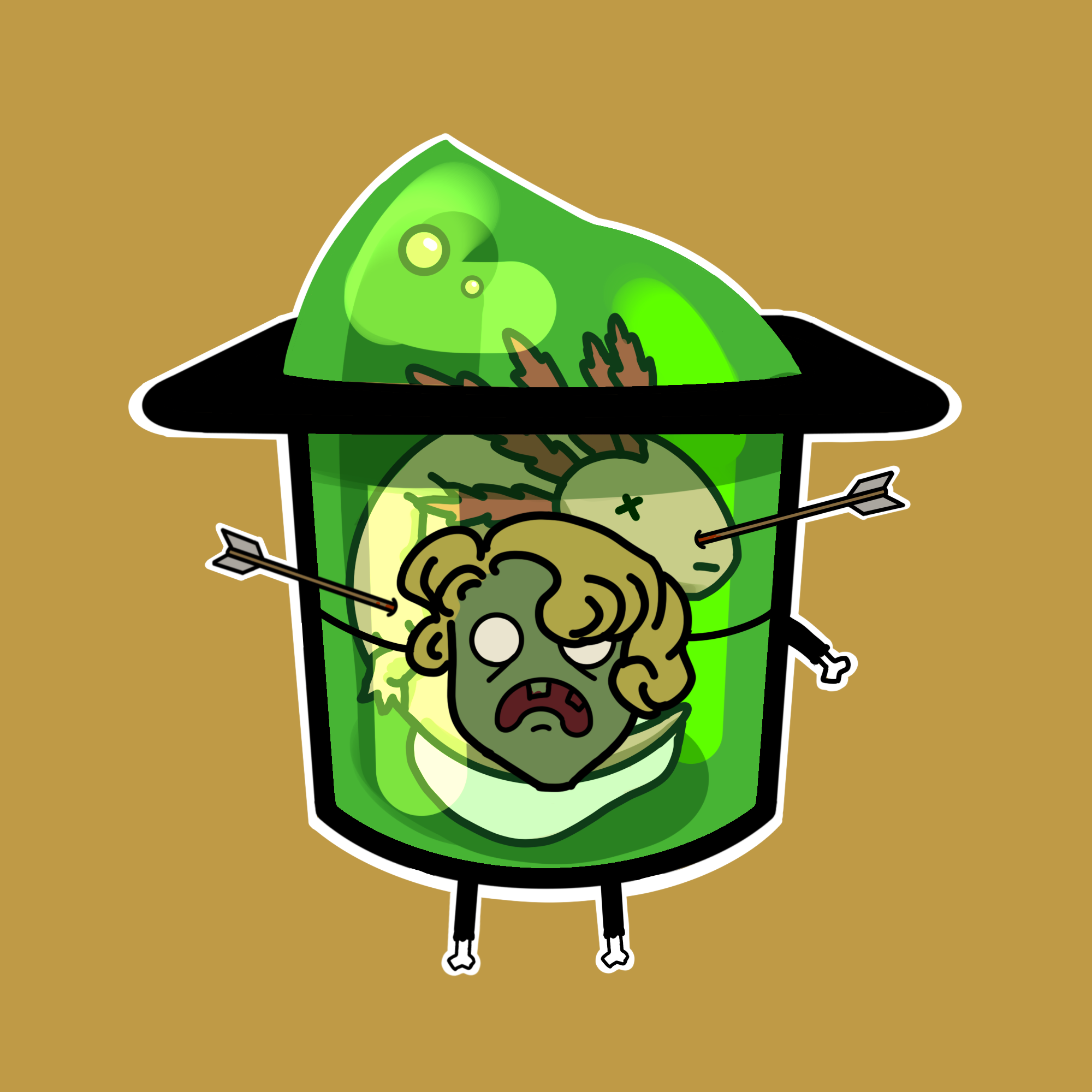 ZombiePuddin #131 NFT on Algorand