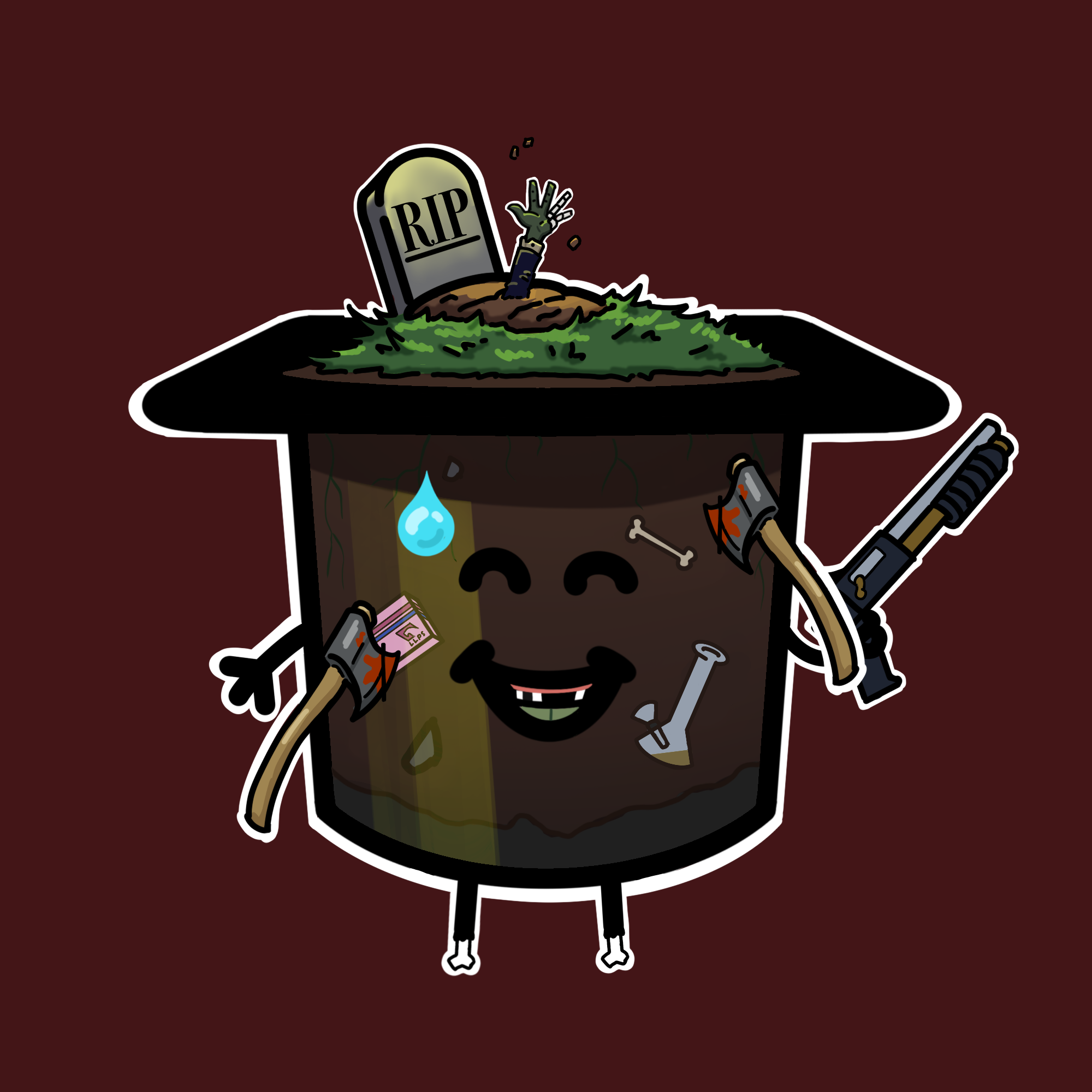 ZombiePuddin #132 NFT on Algorand