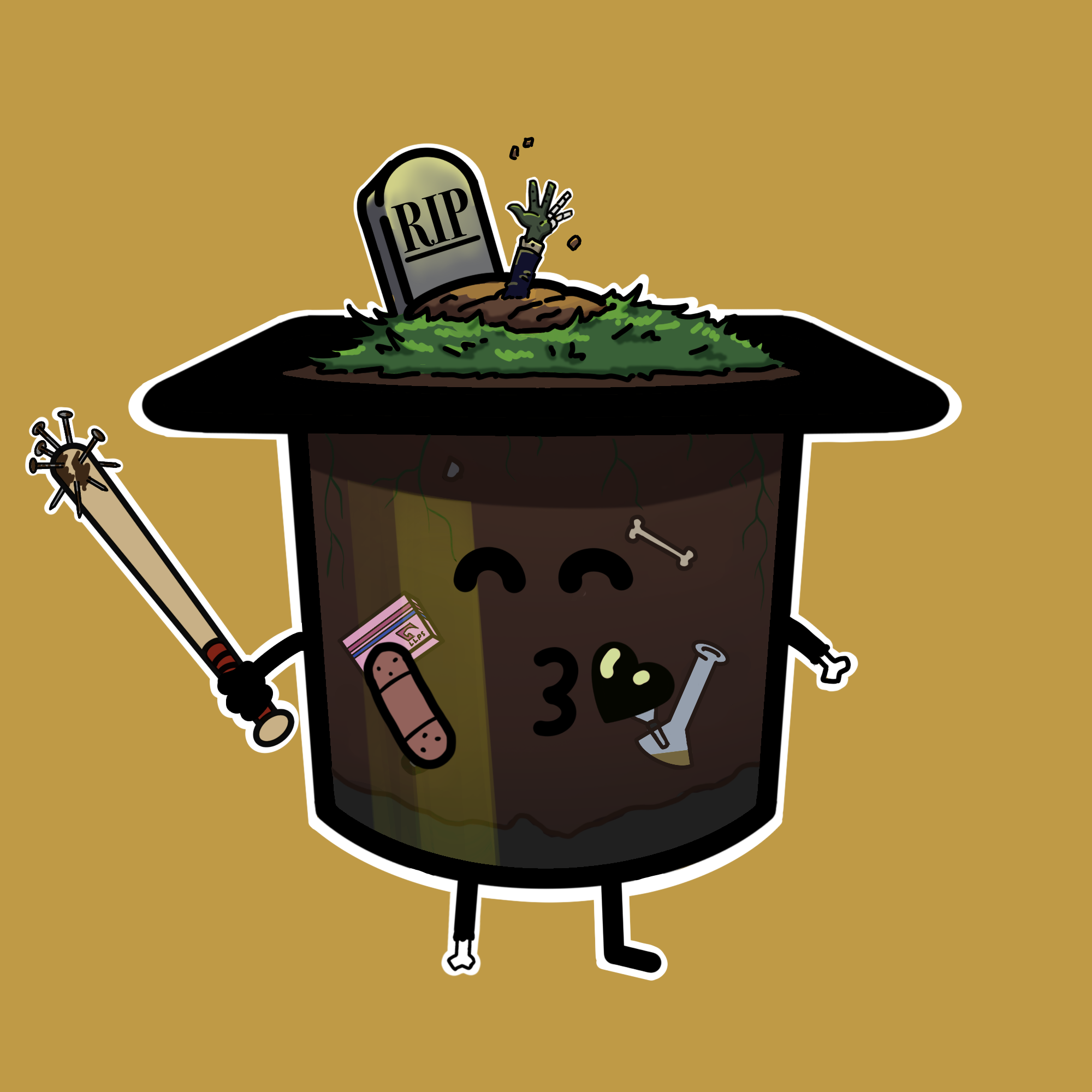 ZombiePuddin #17 NFT on Algorand