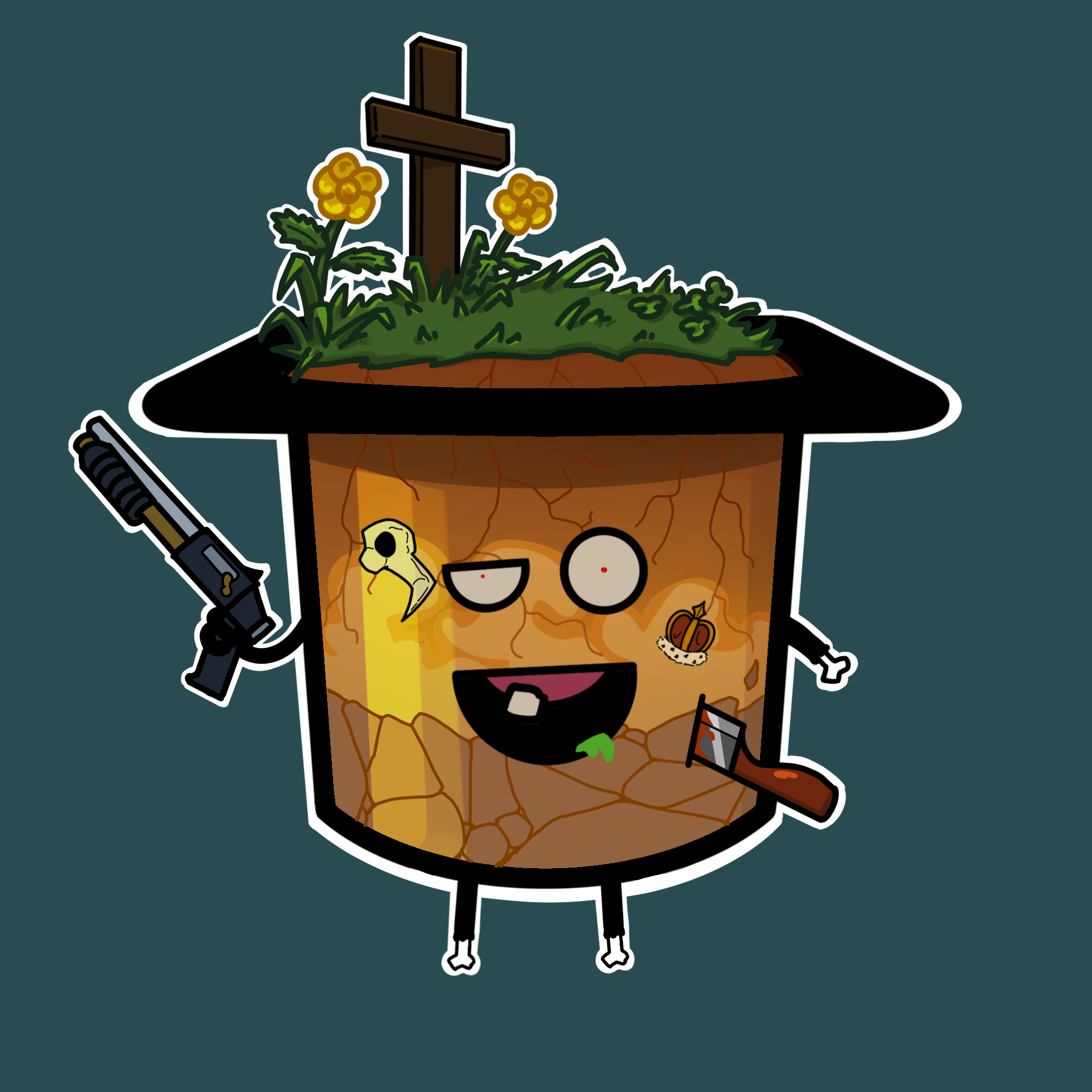 ZombiePuddin #187 NFT on Algorand