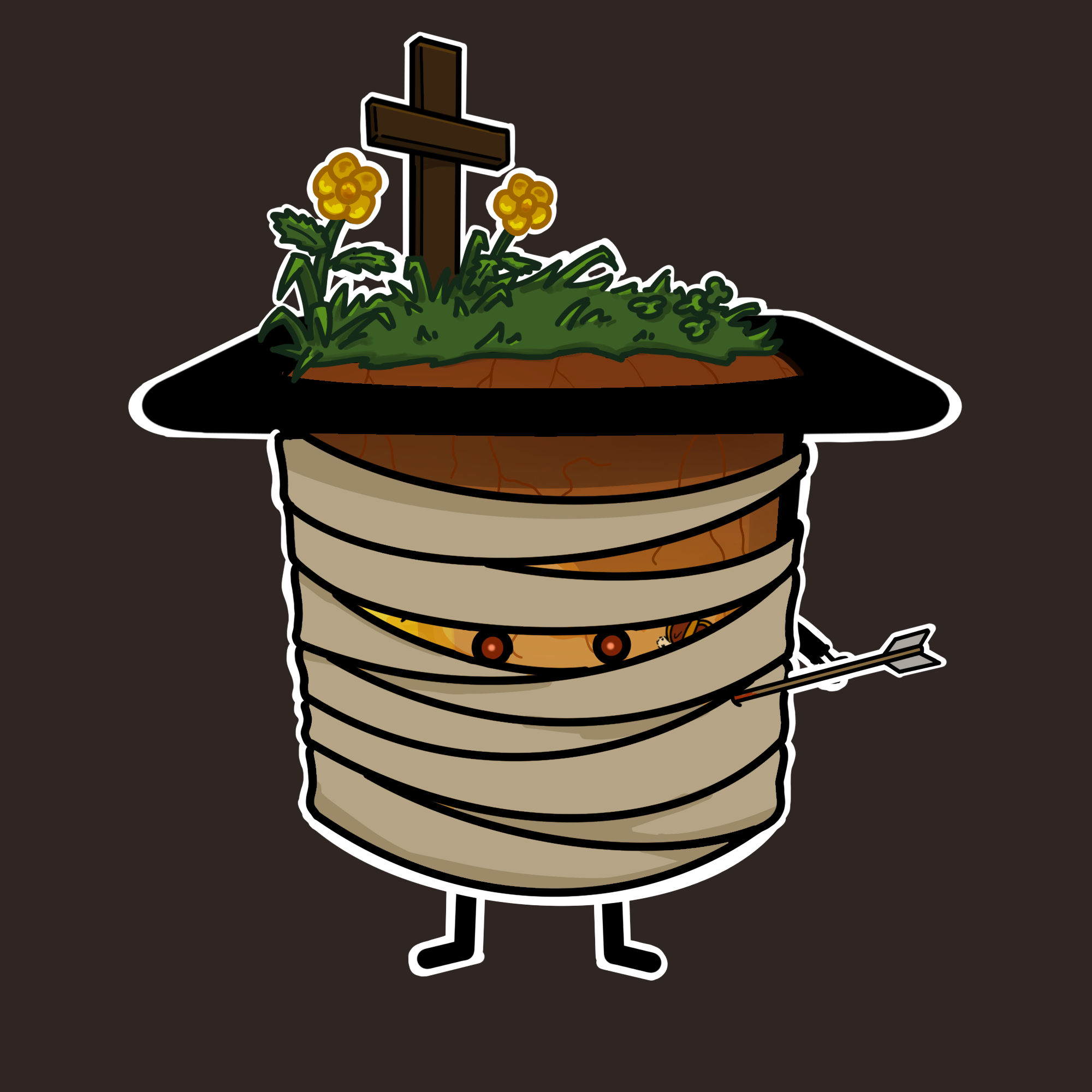 ZombiePuddin #205 NFT on Algorand