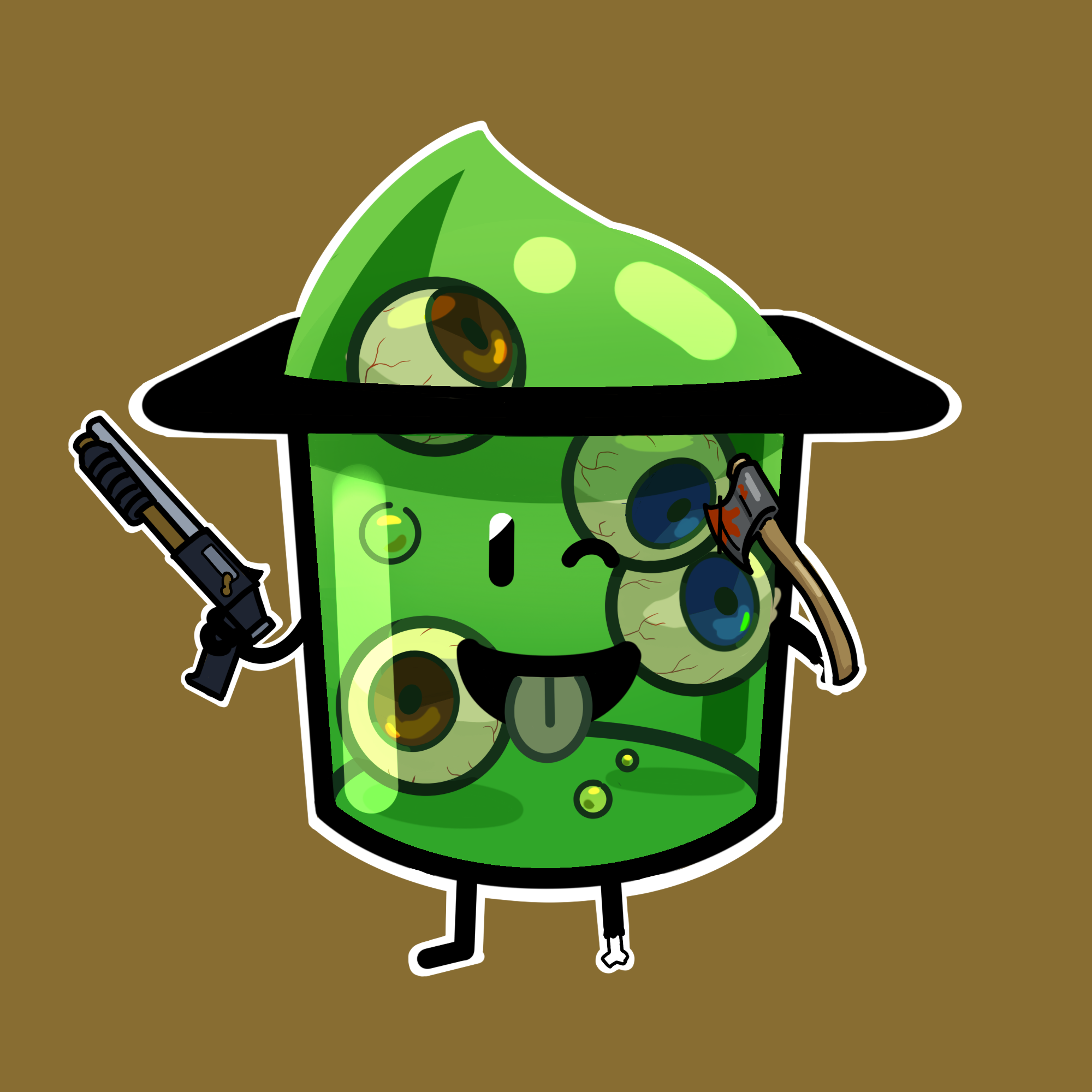 ZombiePuddin #237 NFT on Algorand