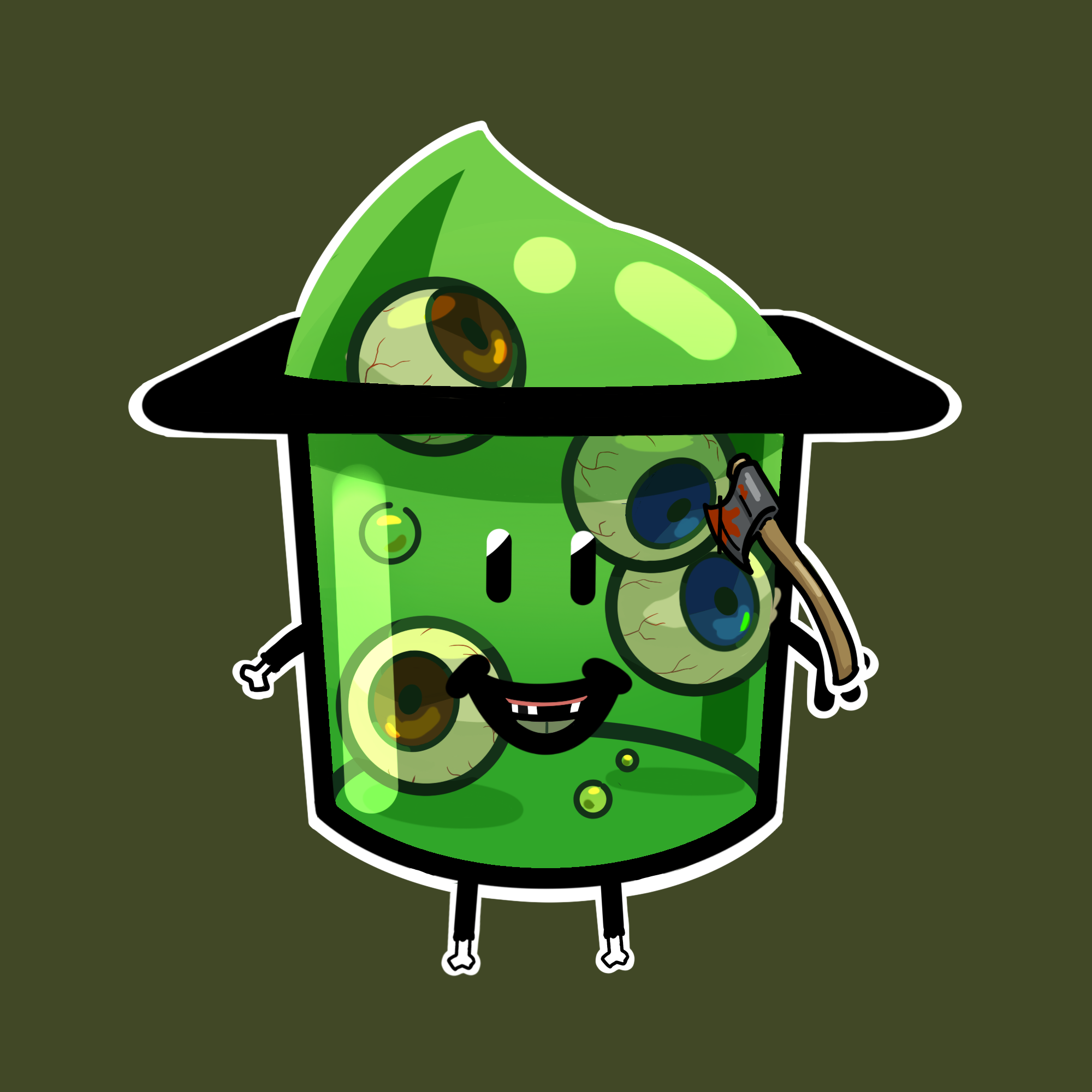 ZombiePuddin #244 NFT on Algorand