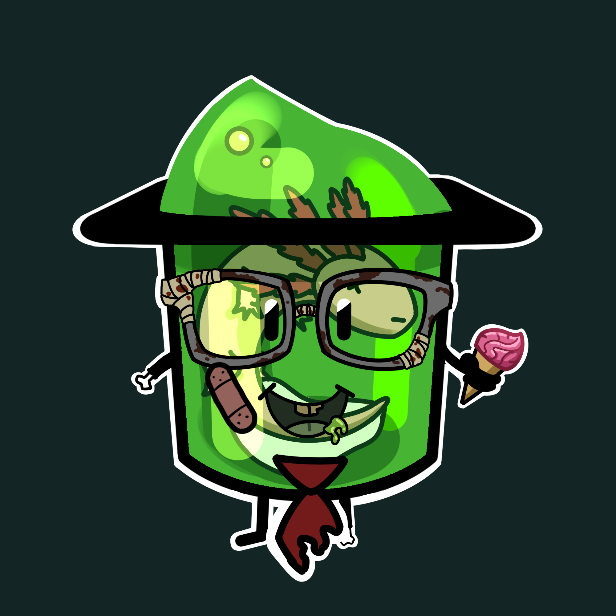 ZombiePuddin #251 NFT on Algorand