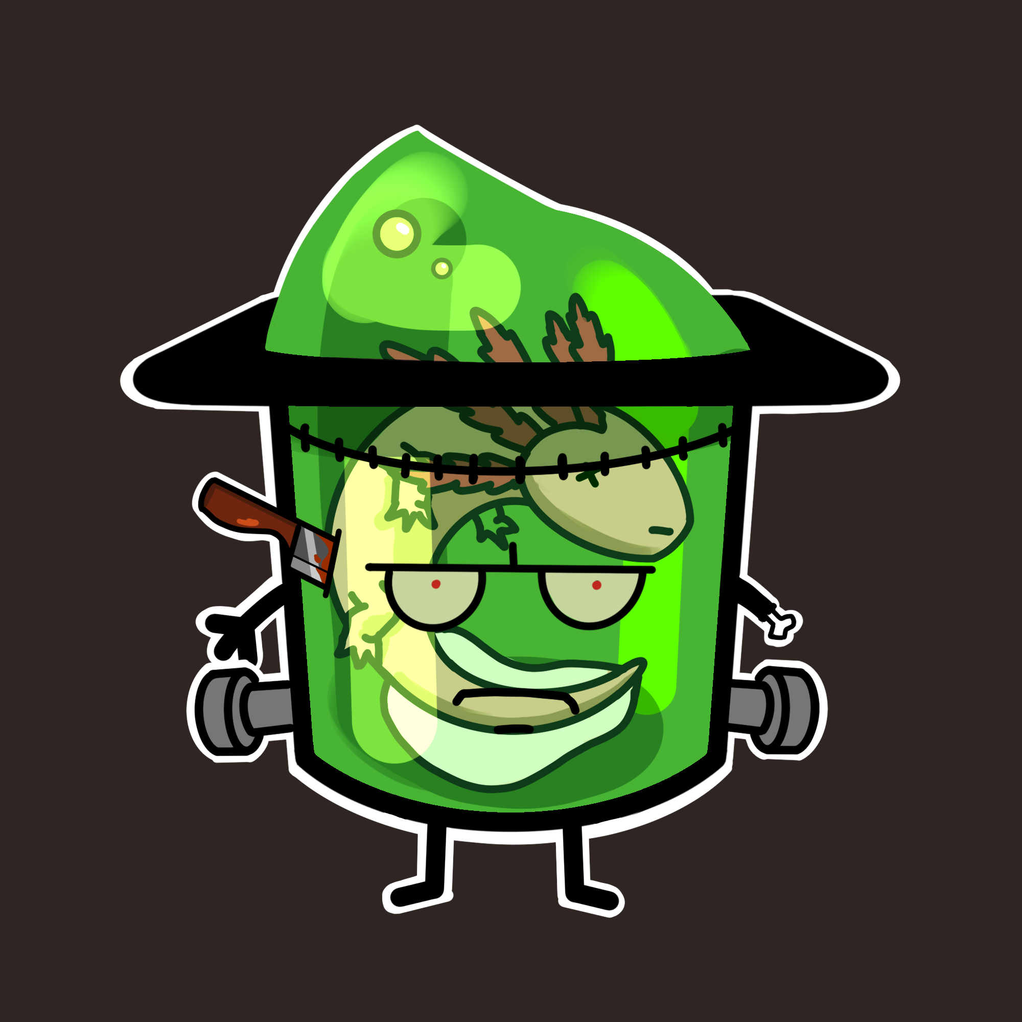 ZombiePuddin #253 NFT on Algorand