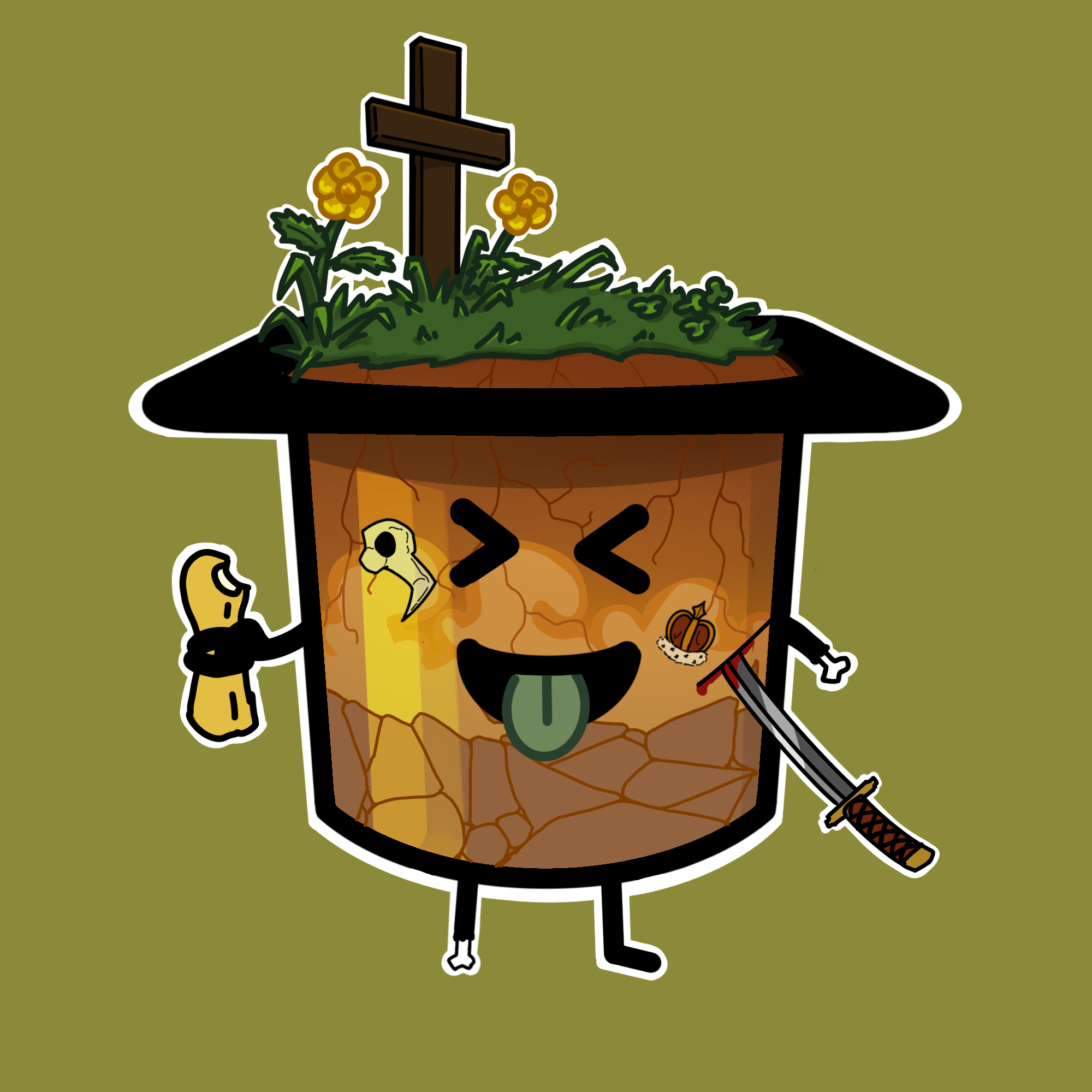 ZombiePuddin #264 NFT on Algorand