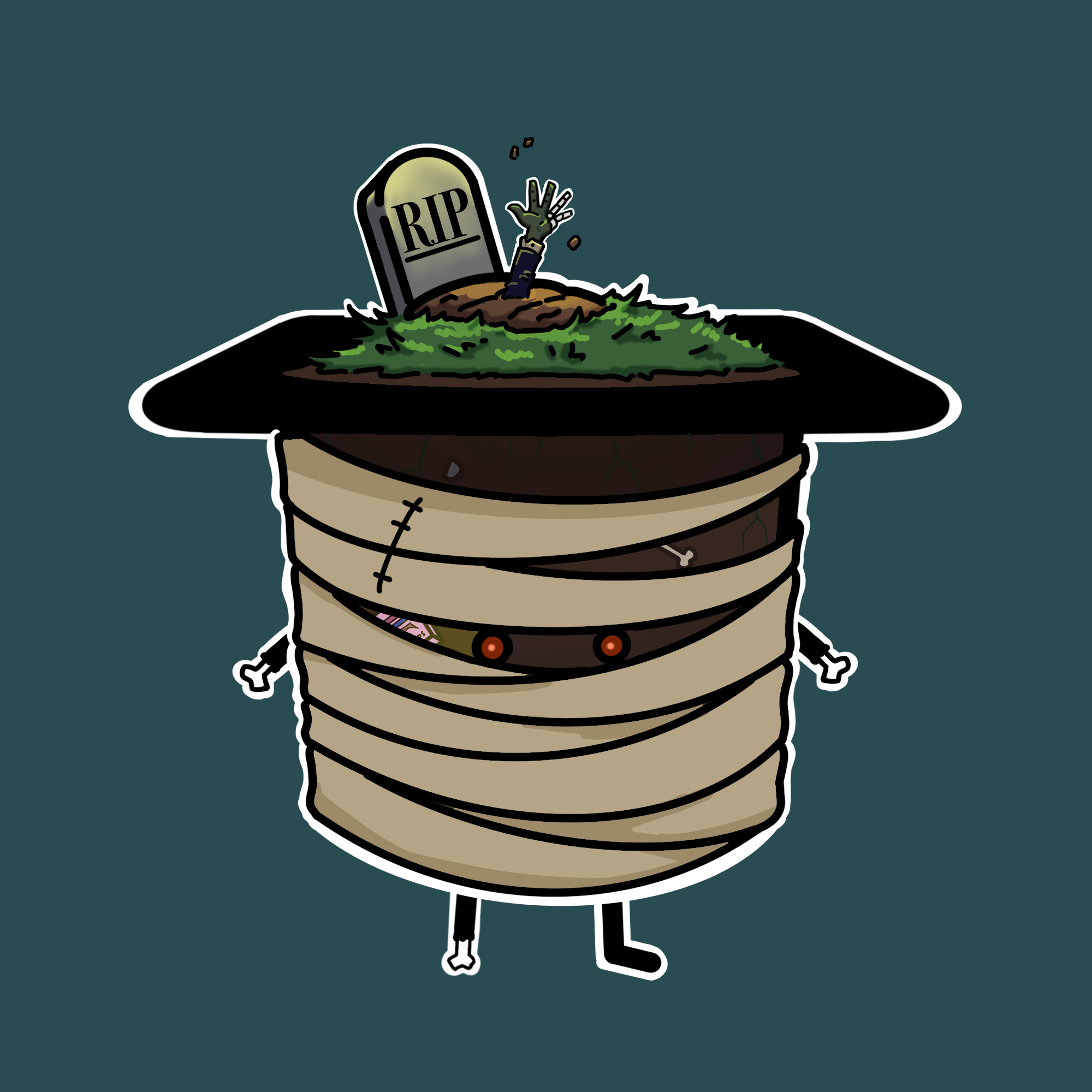 ZombiePuddin #284 NFT on Algorand