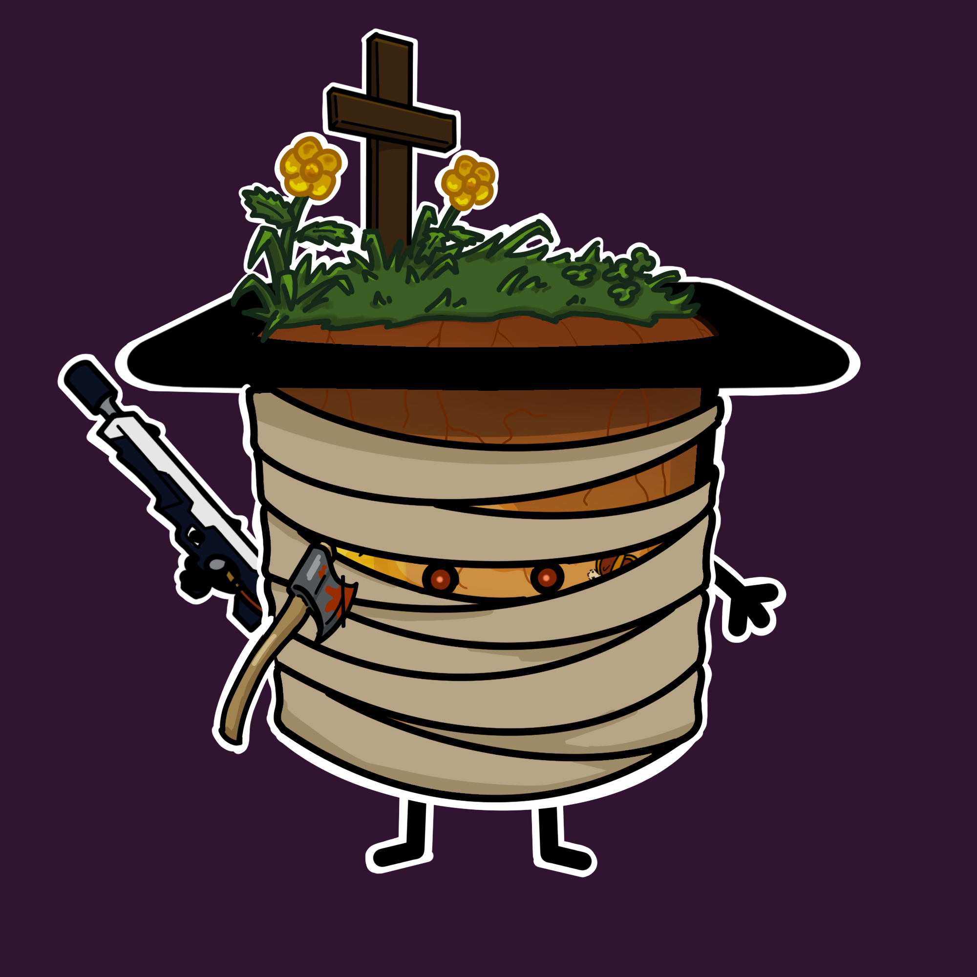 ZombiePuddin #321 NFT on Algorand