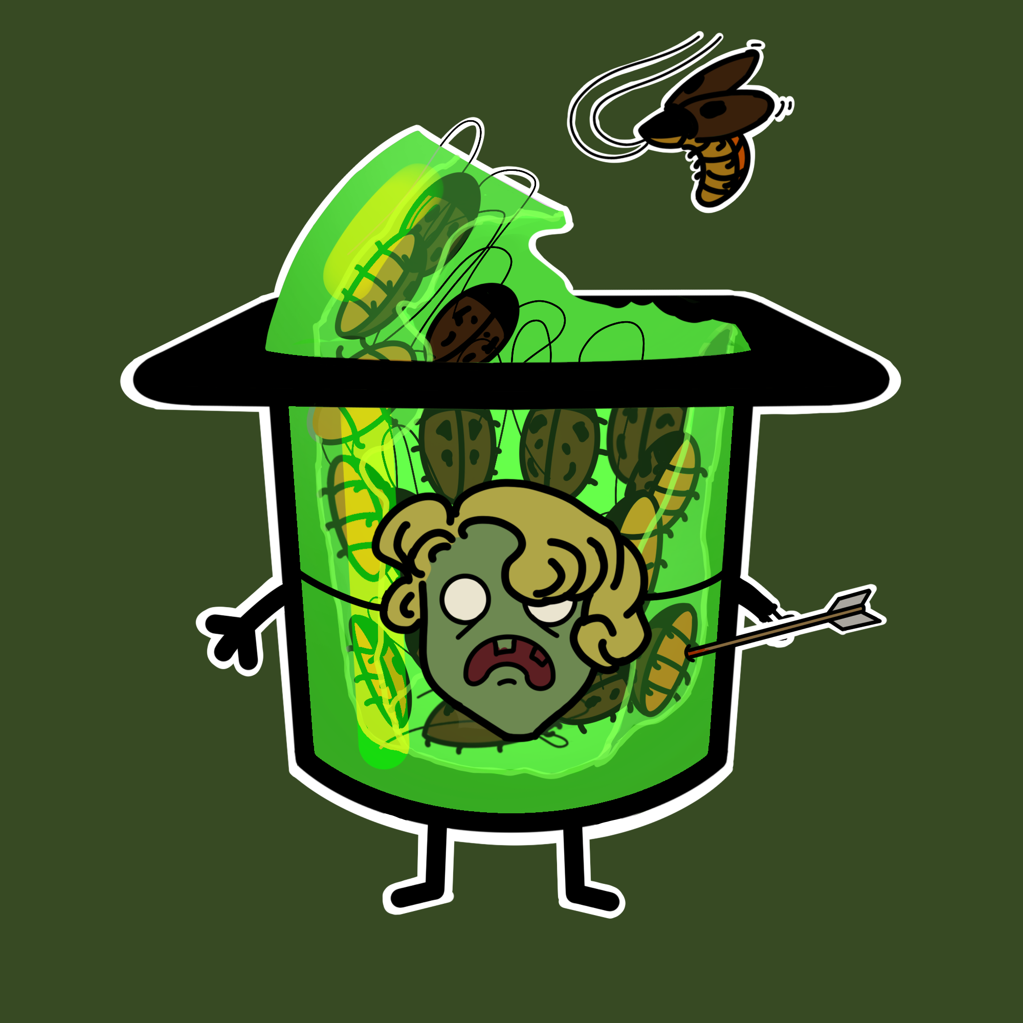 ZombiePuddin #344 NFT on Algorand