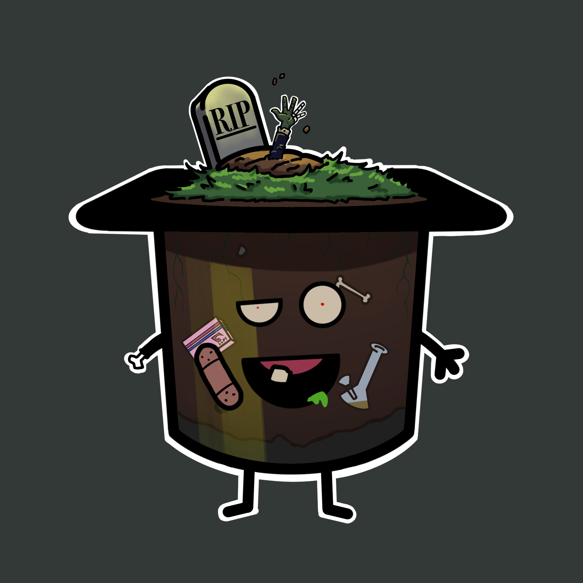 ZombiePuddin #35 NFT on Algorand