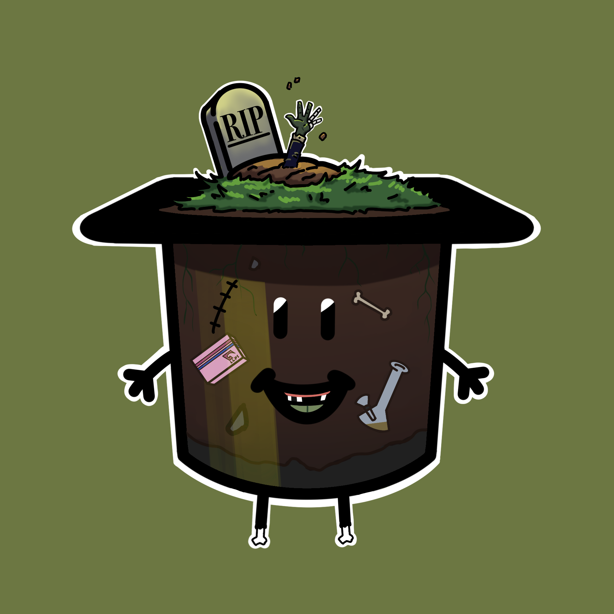 ZombiePuddin #370 NFT on Algorand