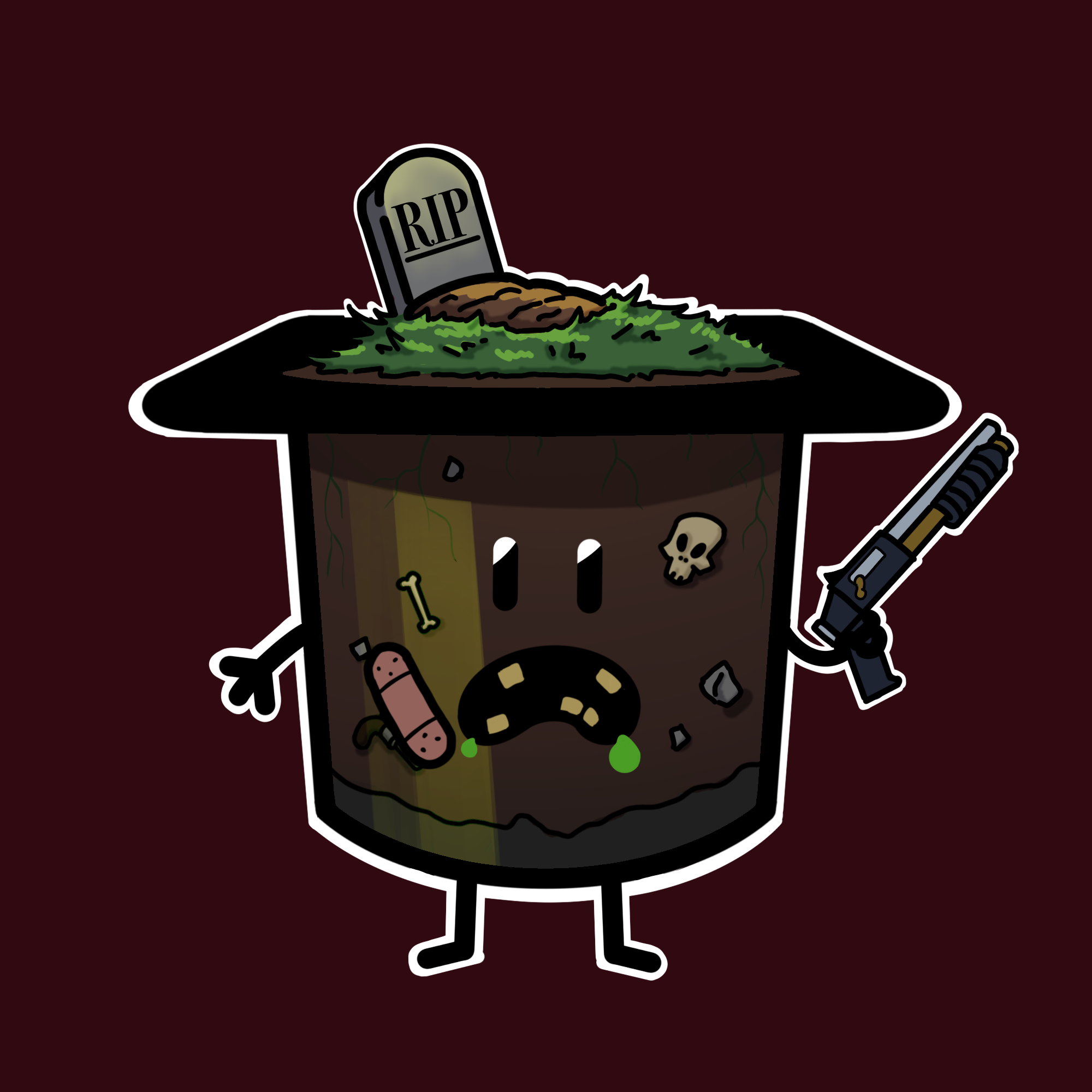 ZombiePuddin #374 NFT on Algorand