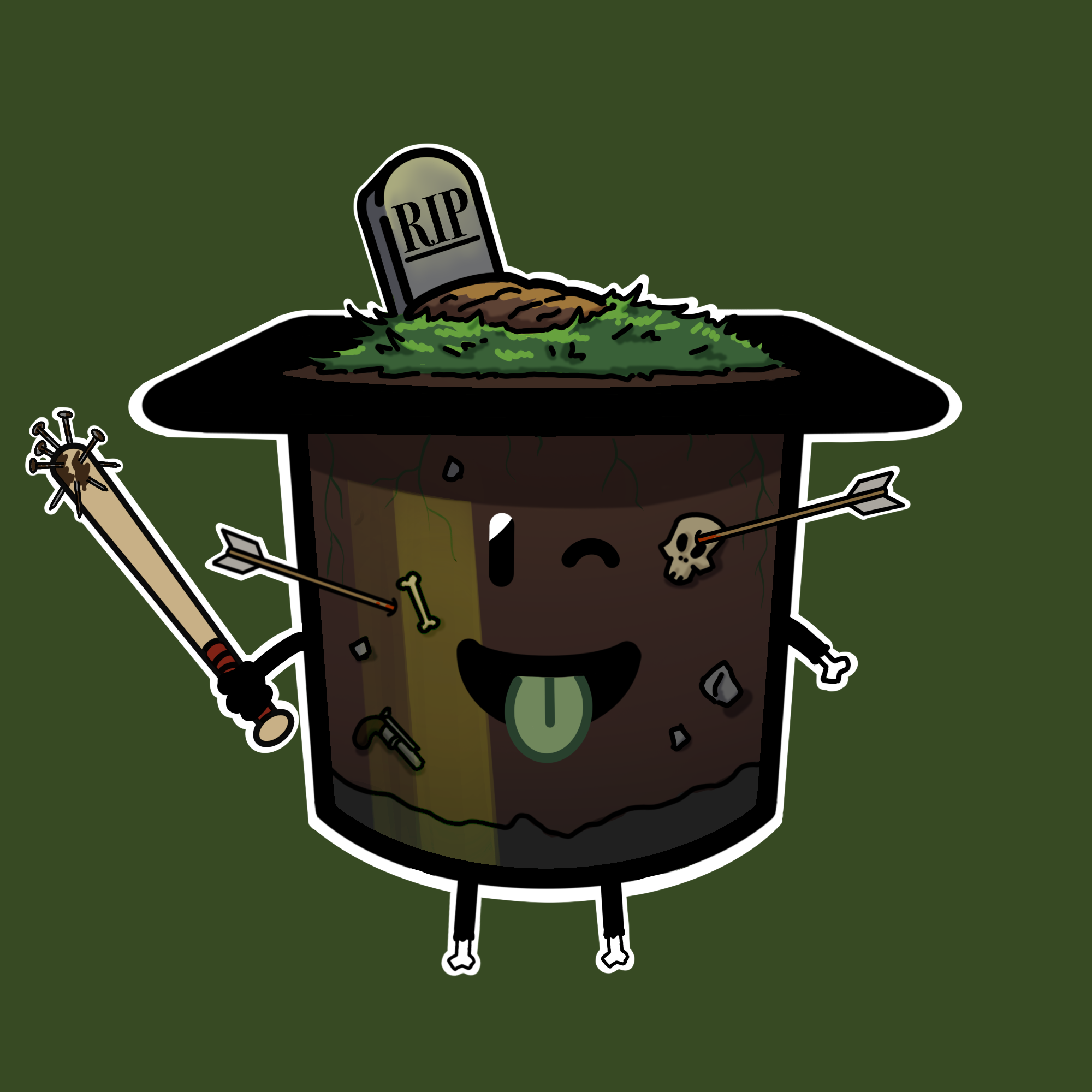 ZombiePuddin #381 NFT on Algorand