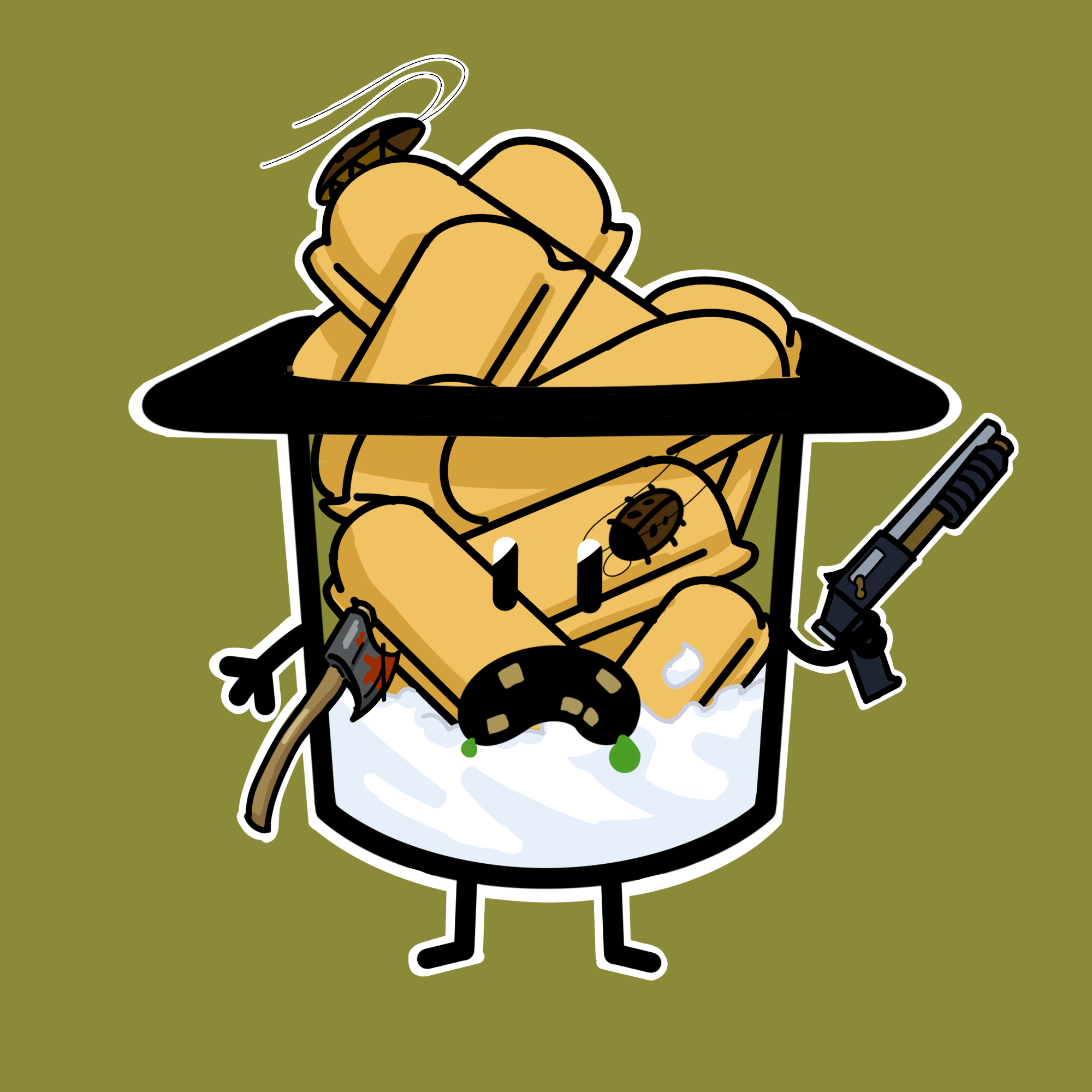 ZombiePuddin #382 NFT on Algorand