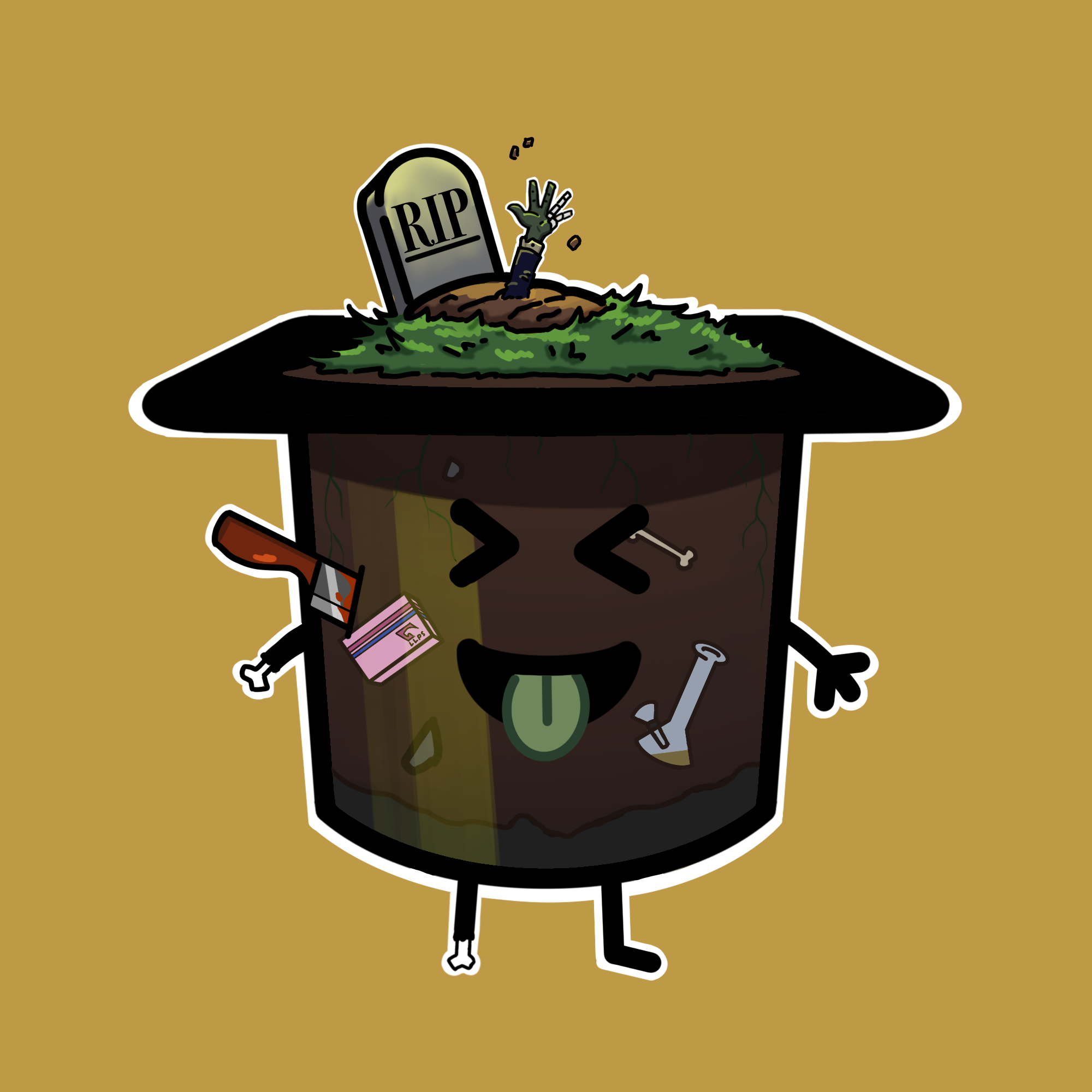 ZombiePuddin #395 NFT on Algorand