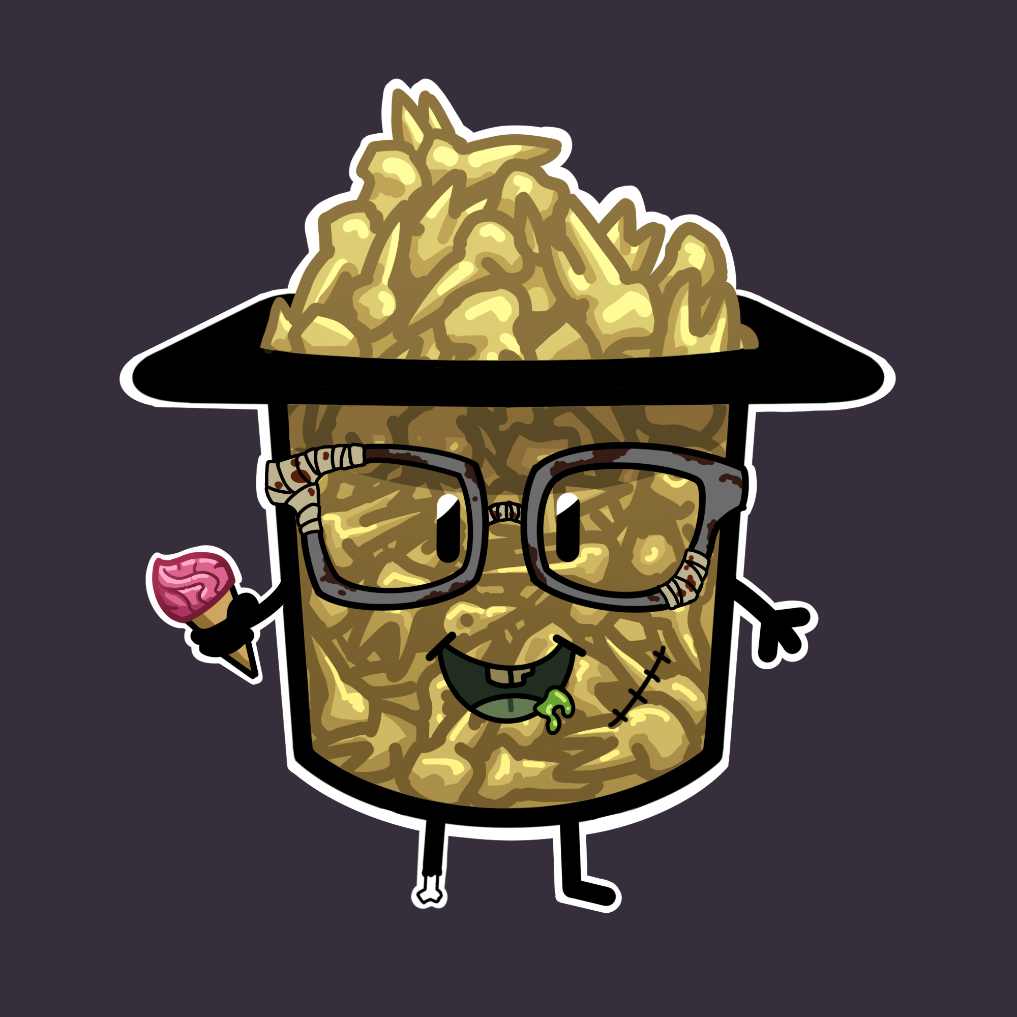 ZombiePuddin #400 NFT on Algorand