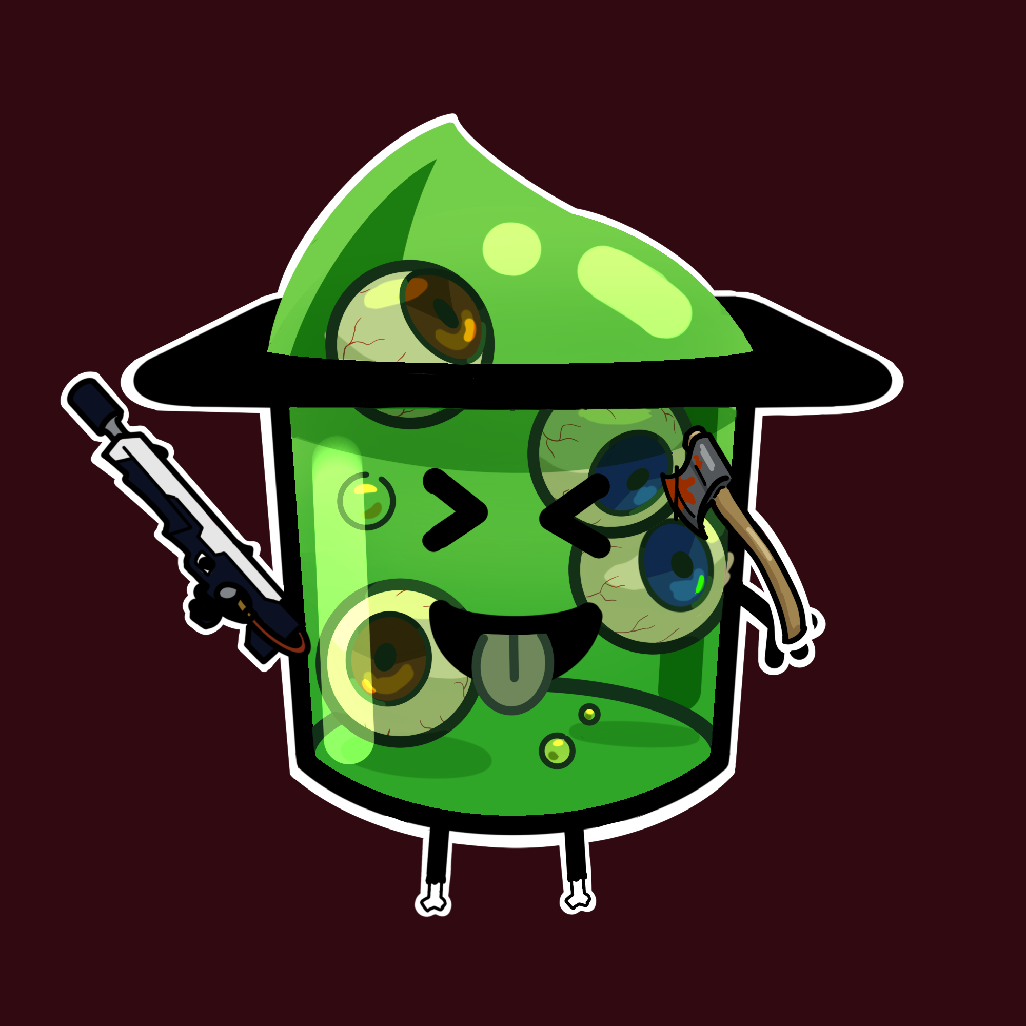 ZombiePuddin #438 NFT on Algorand