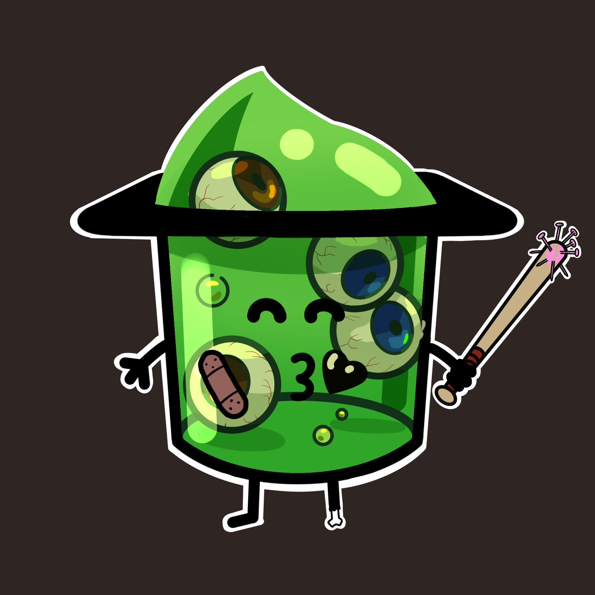 ZombiePuddin #442 NFT on Algorand