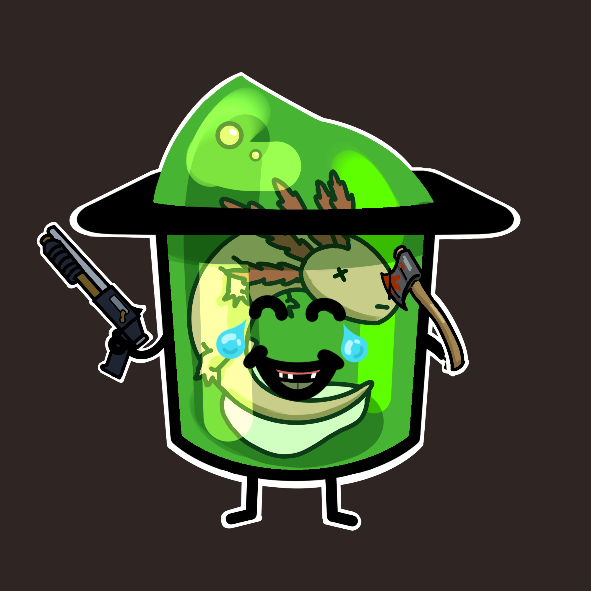 ZombiePuddin #449 NFT on Algorand