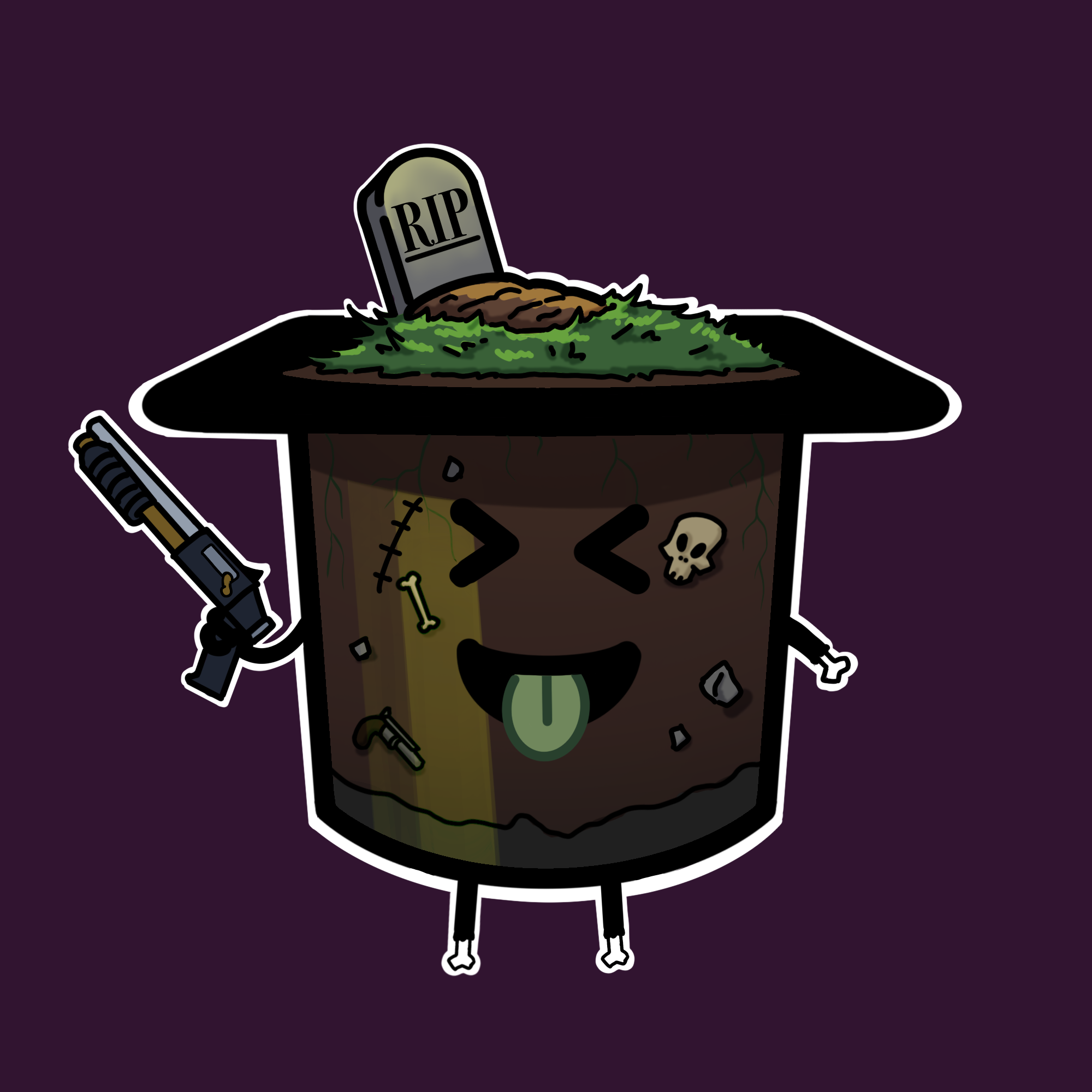 ZombiePuddin #45 NFT on Algorand