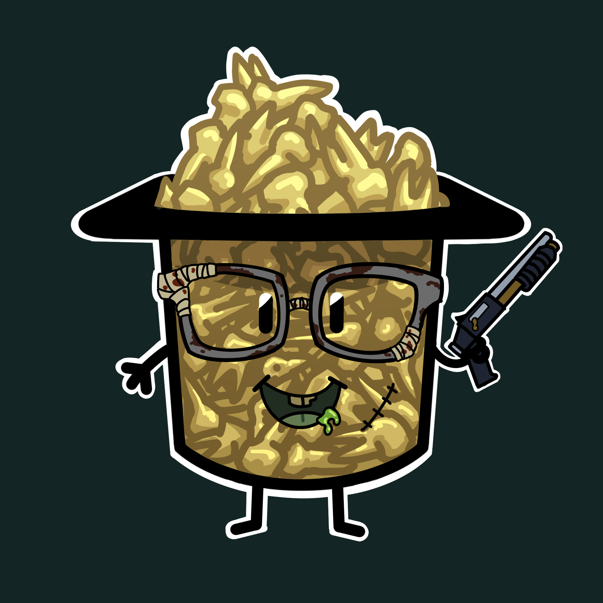 ZombiePuddin #454 NFT on Algorand