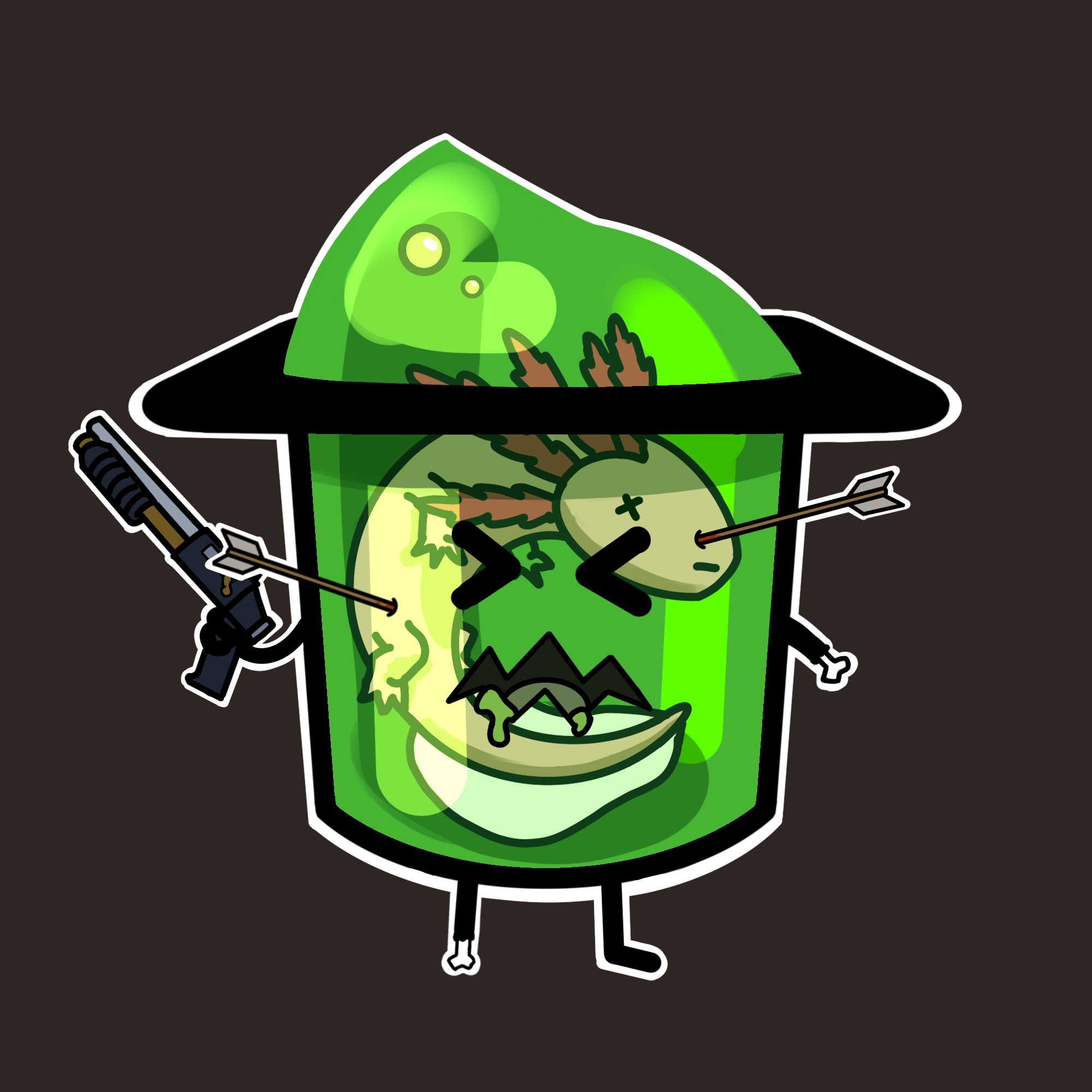 ZombiePuddin #492 NFT on Algorand