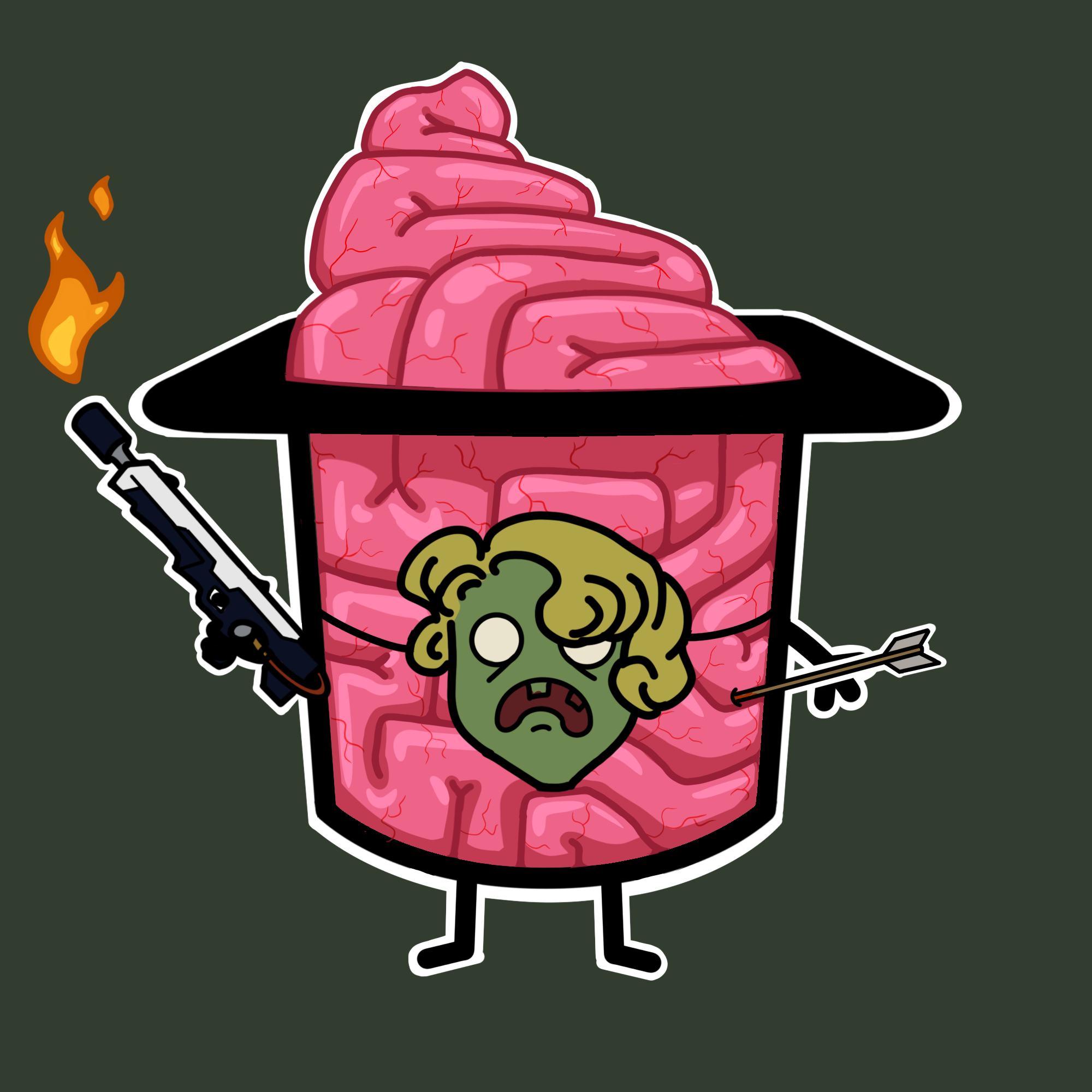 ZombiePuddin #504 NFT on Algorand