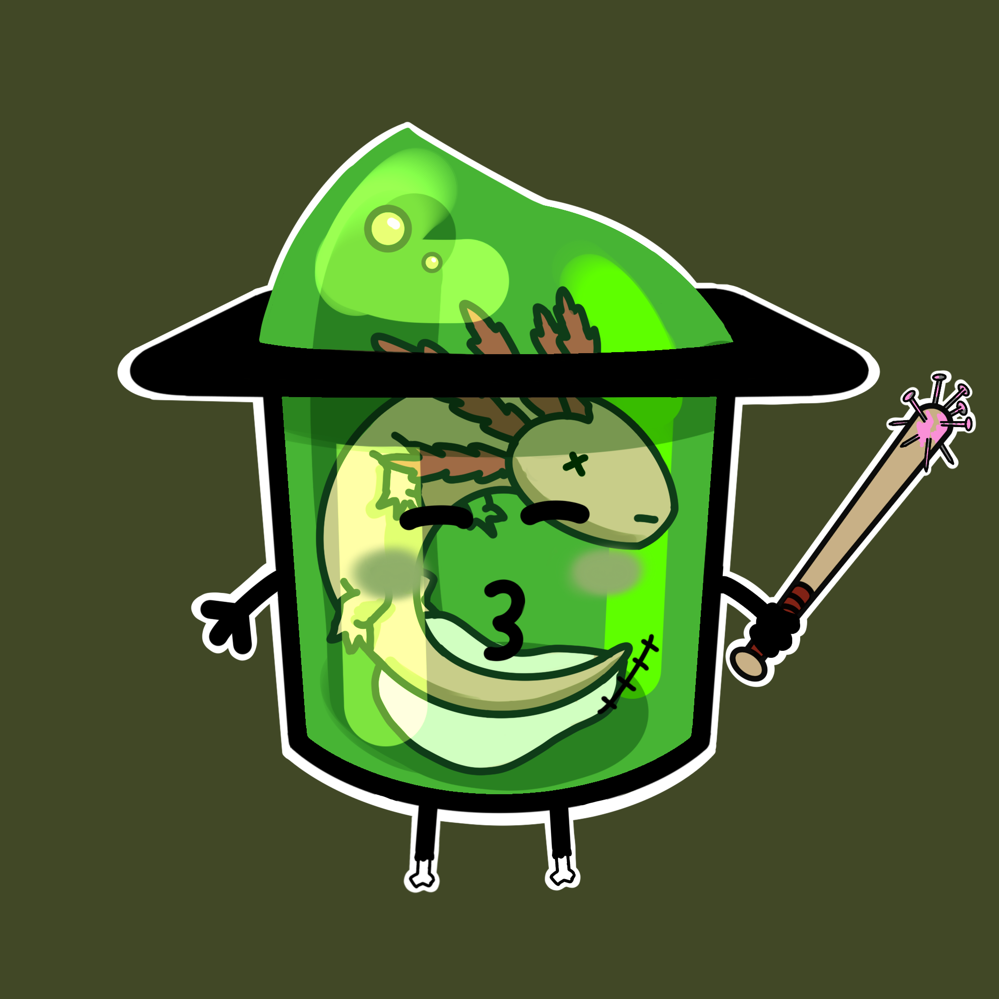 ZombiePuddin #526 NFT on Algorand