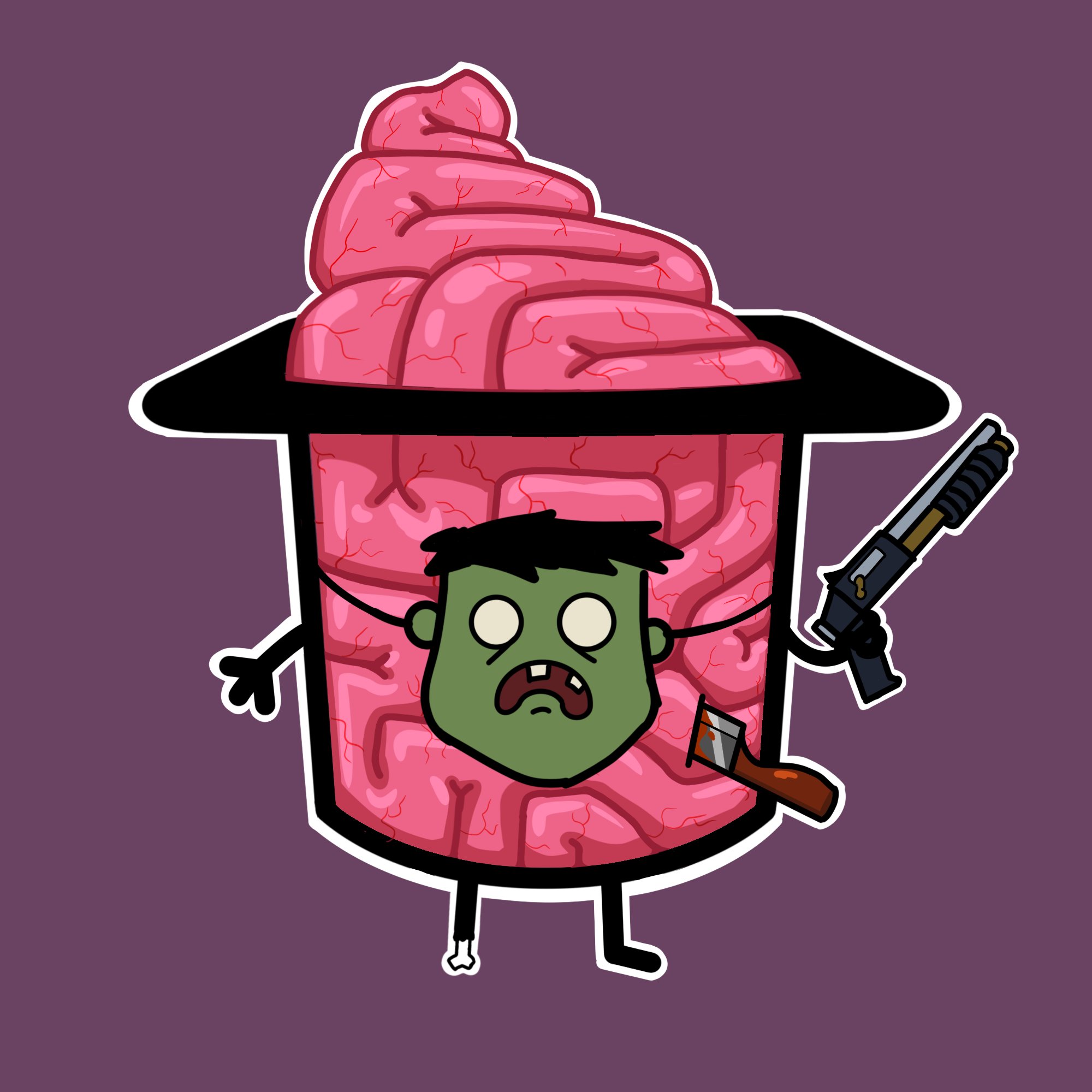 ZombiePuddin #53 NFT on Algorand