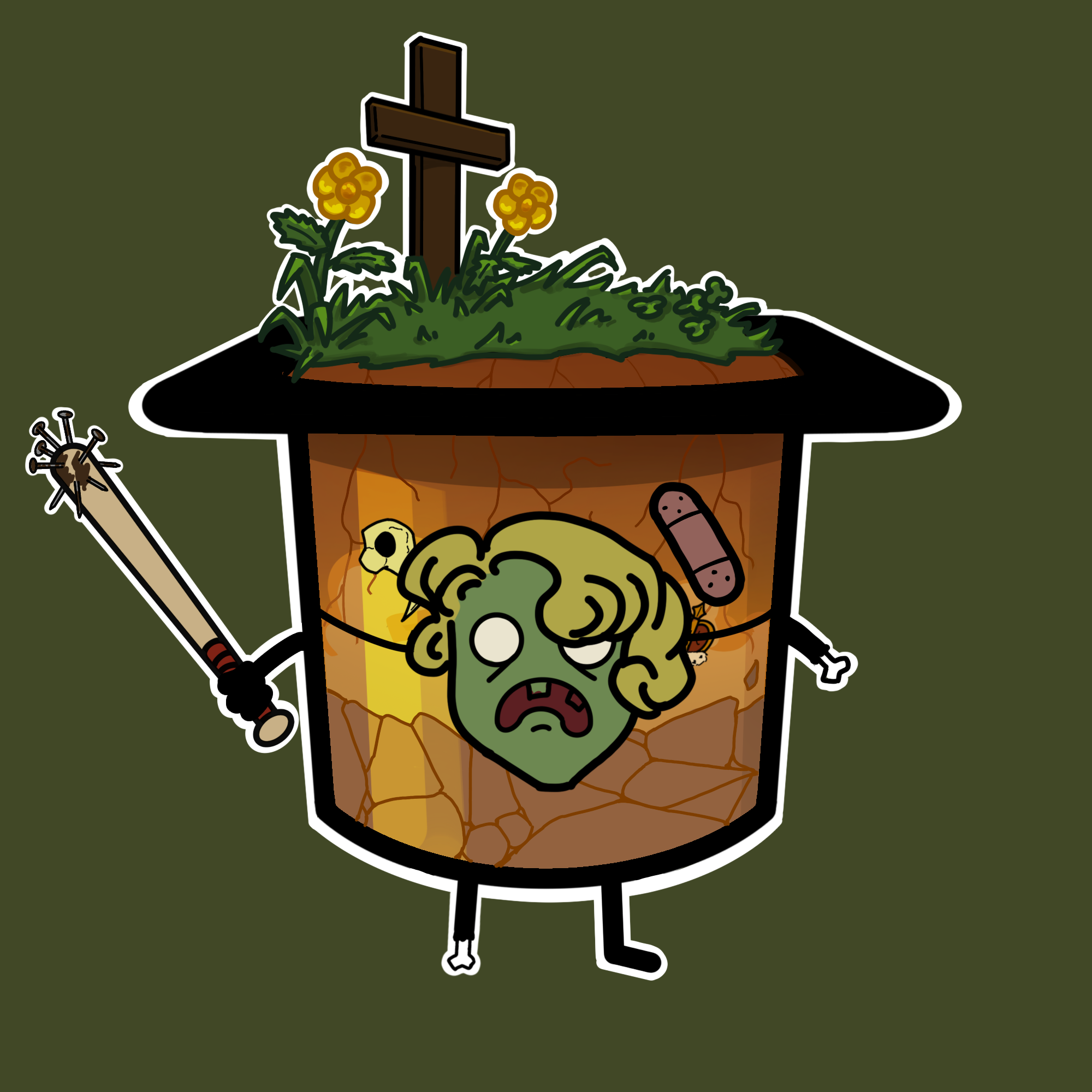 ZombiePuddin #538 NFT on Algorand