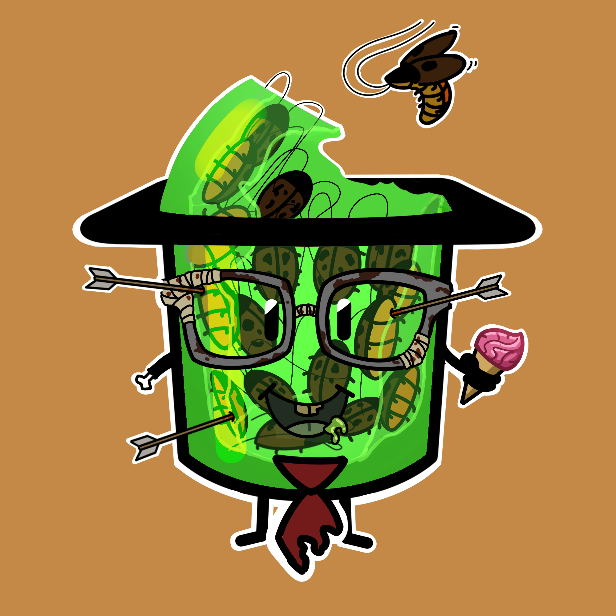 ZombiePuddin #54 NFT on Algorand